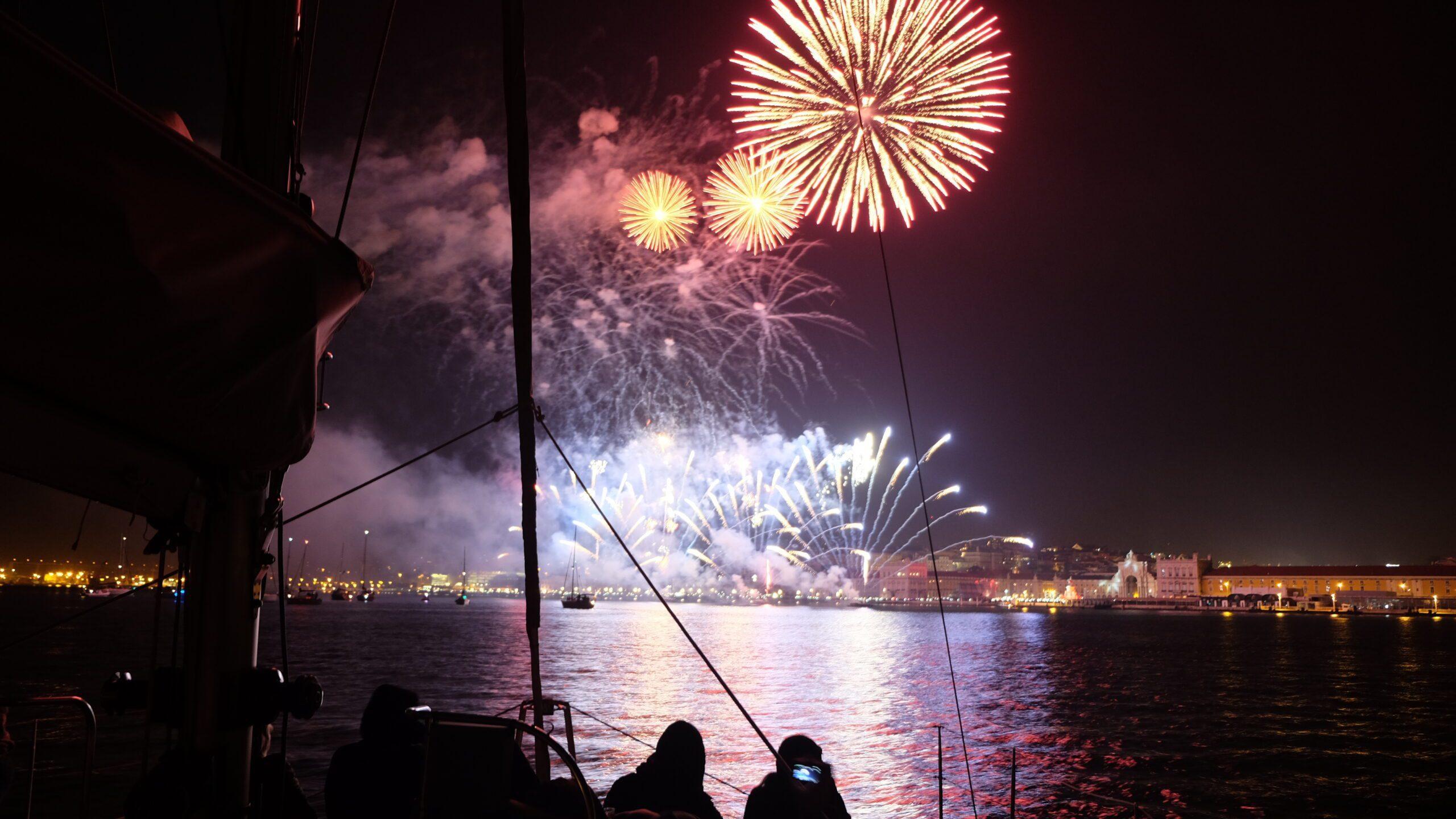 New Year's Eve Yacht Cruise on the Tagus River