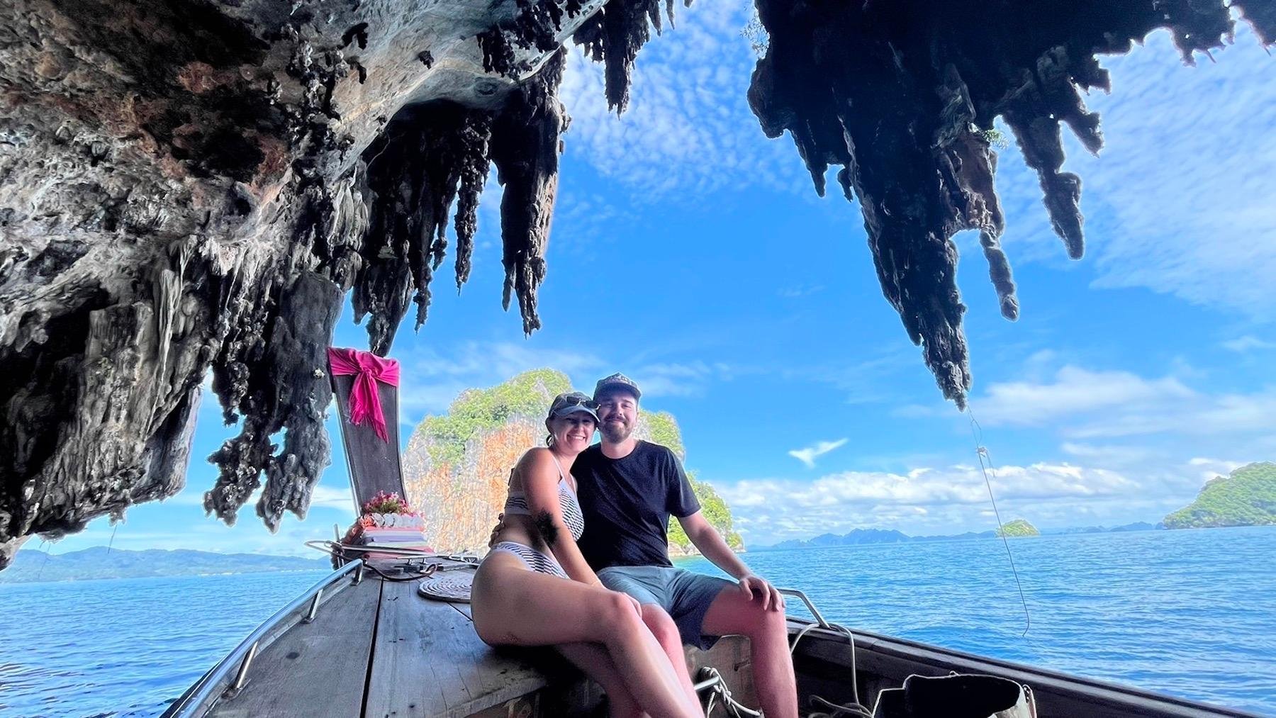 Phang Nga Bay Private Longtail Boat Island Hopping from Koh Yao