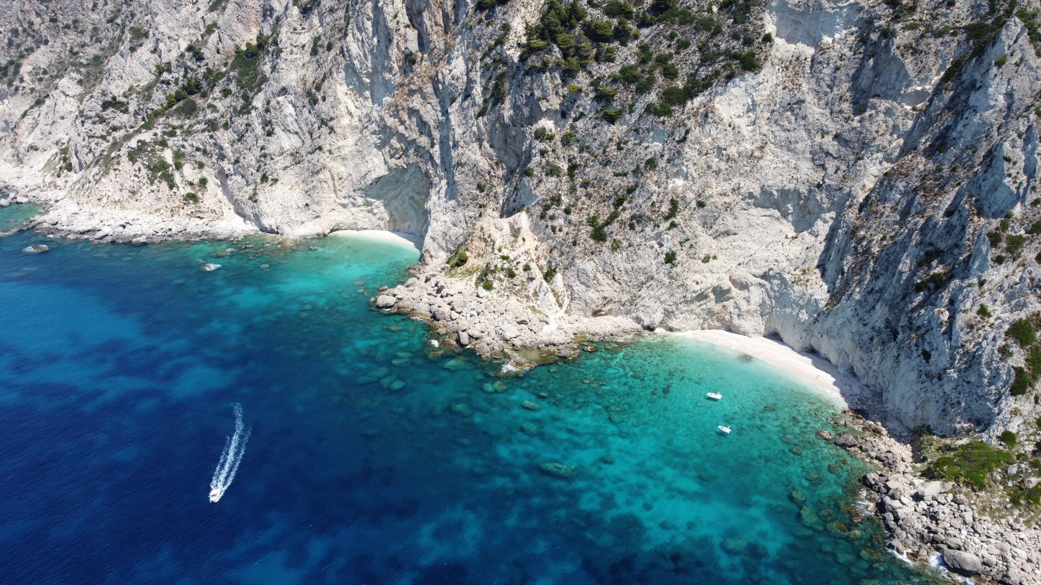 Corfu Coastline & Blue Caves Speedboat Adventure