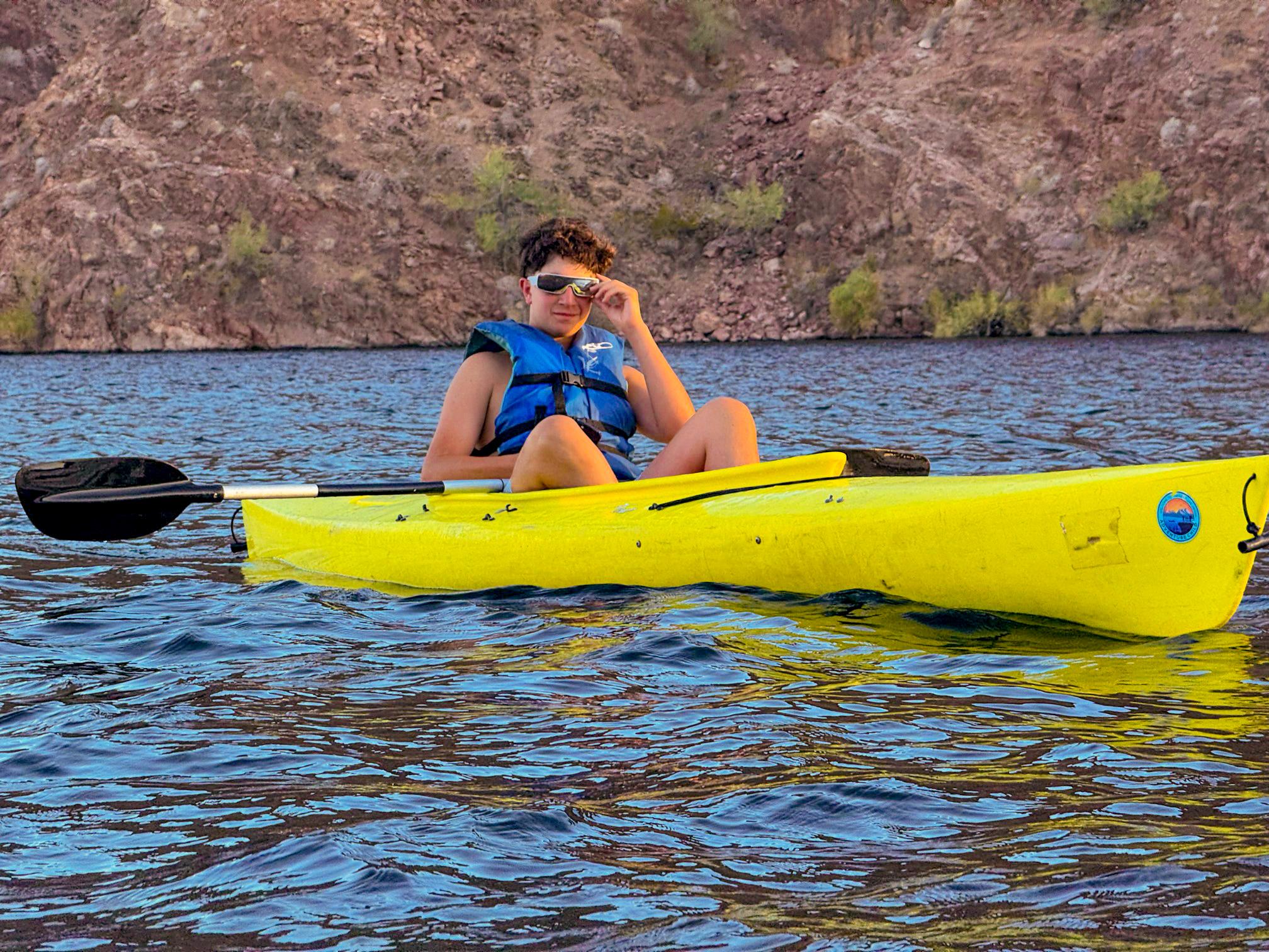 Emerald Cave Sunset Kayak Adventure with Campfire & Stargazing