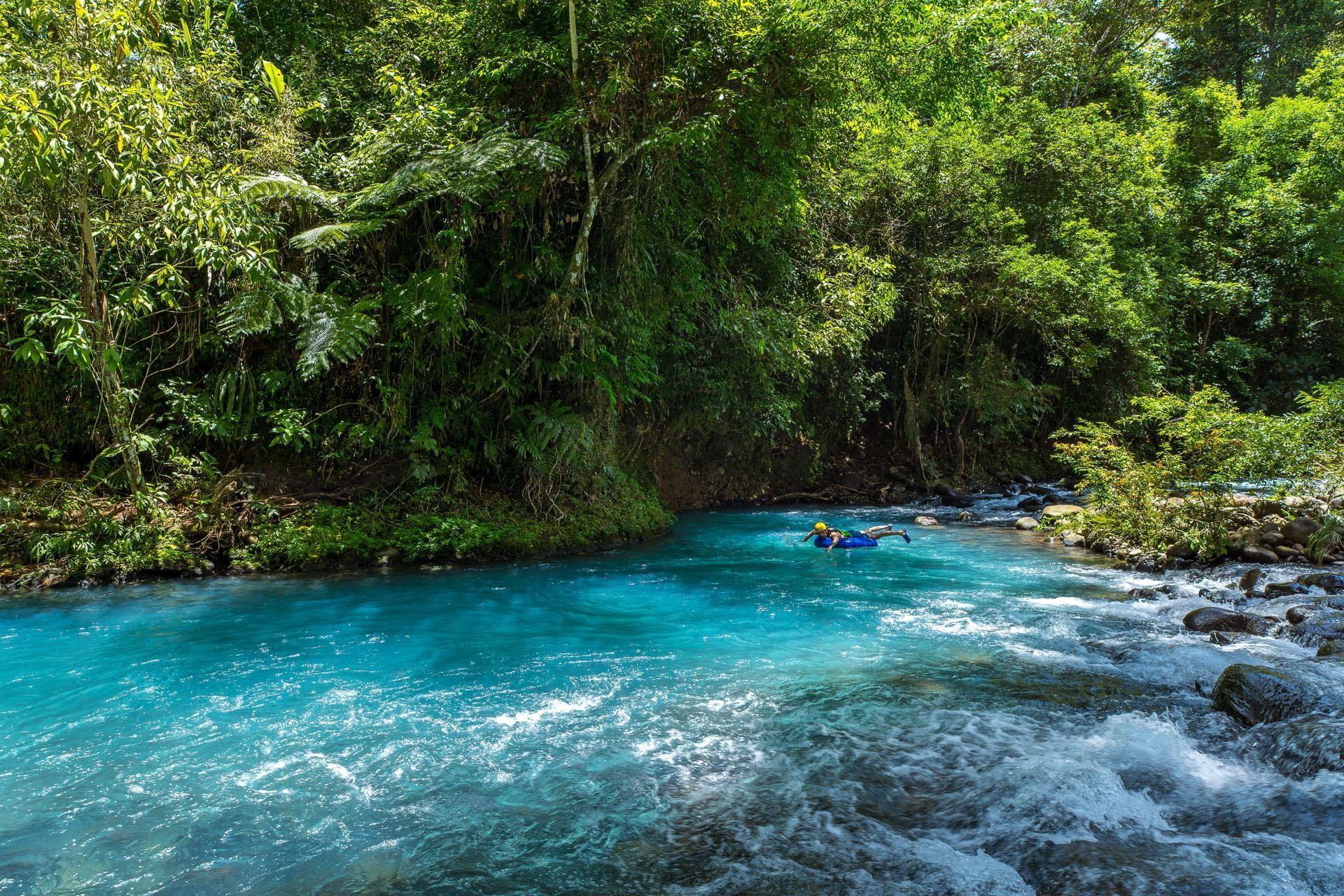Rio Celeste Waterfall & Tenorio Volcano National Park Entrance Ticket