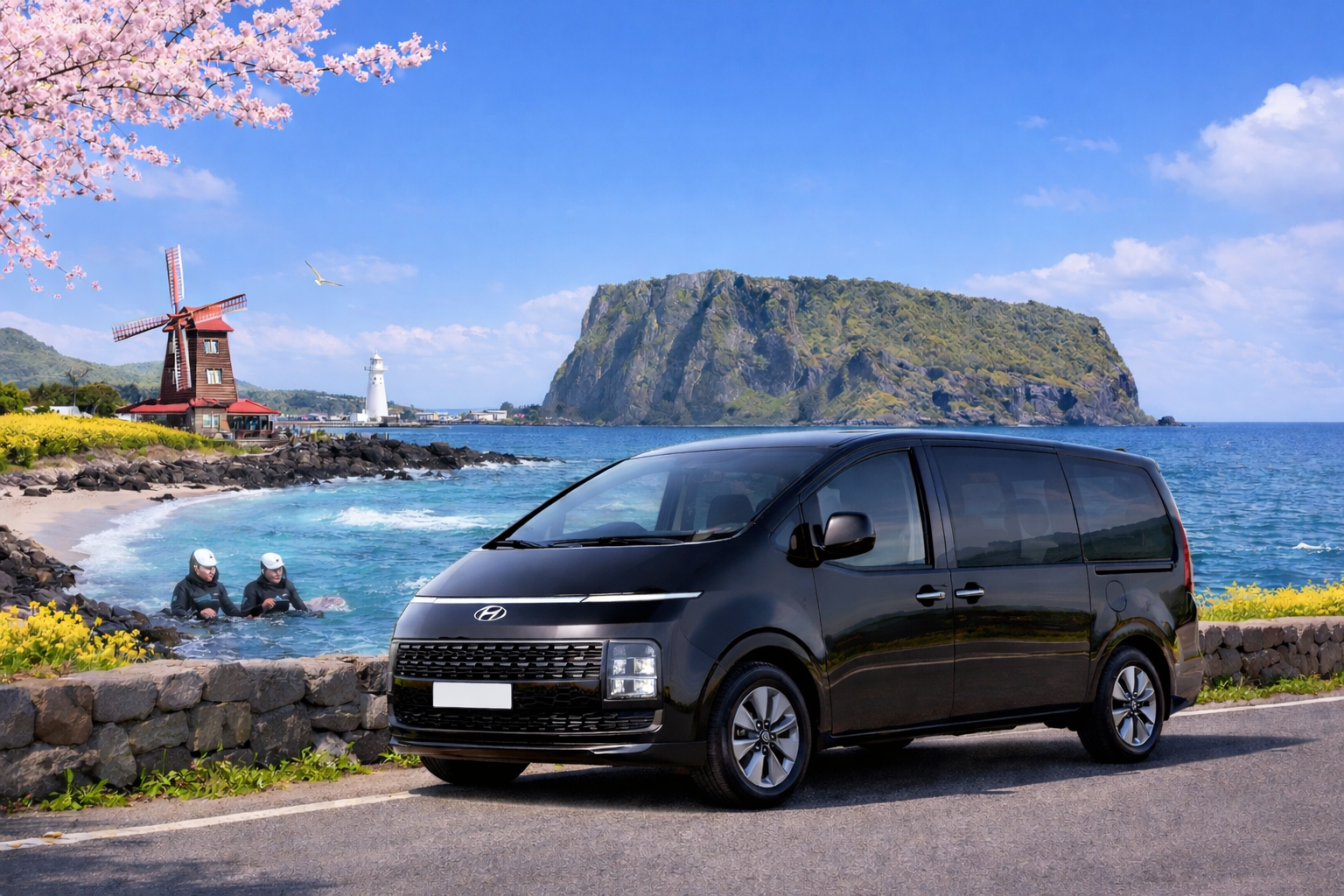 Jeju: Customized Private Car Charter for Your Own Tour