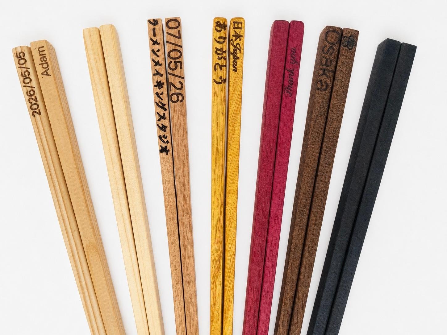 Osaka Castle District Chopstick-Crafting & Souvenir Workshop