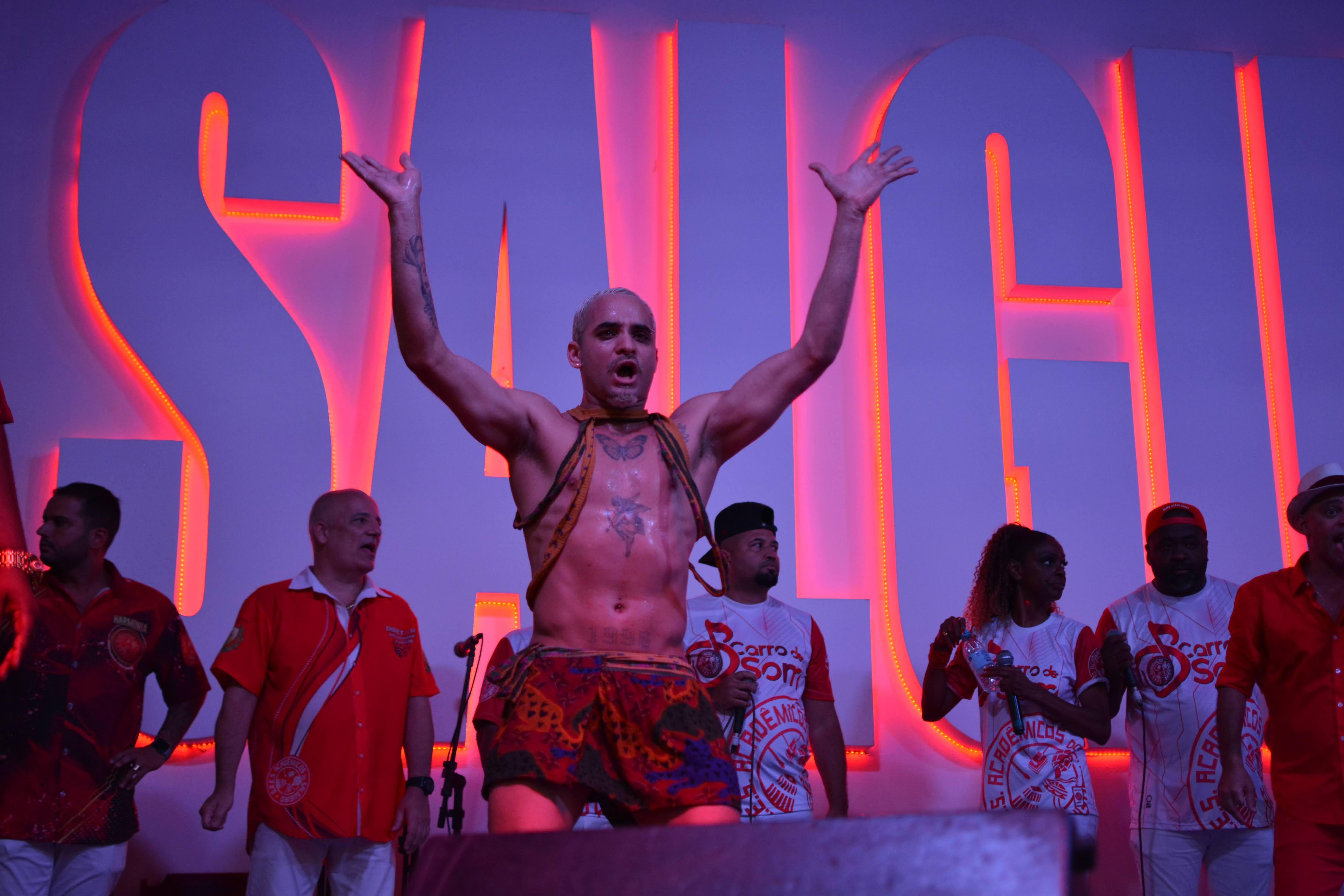 Rio Samba School Rehearsal at Salgueiro