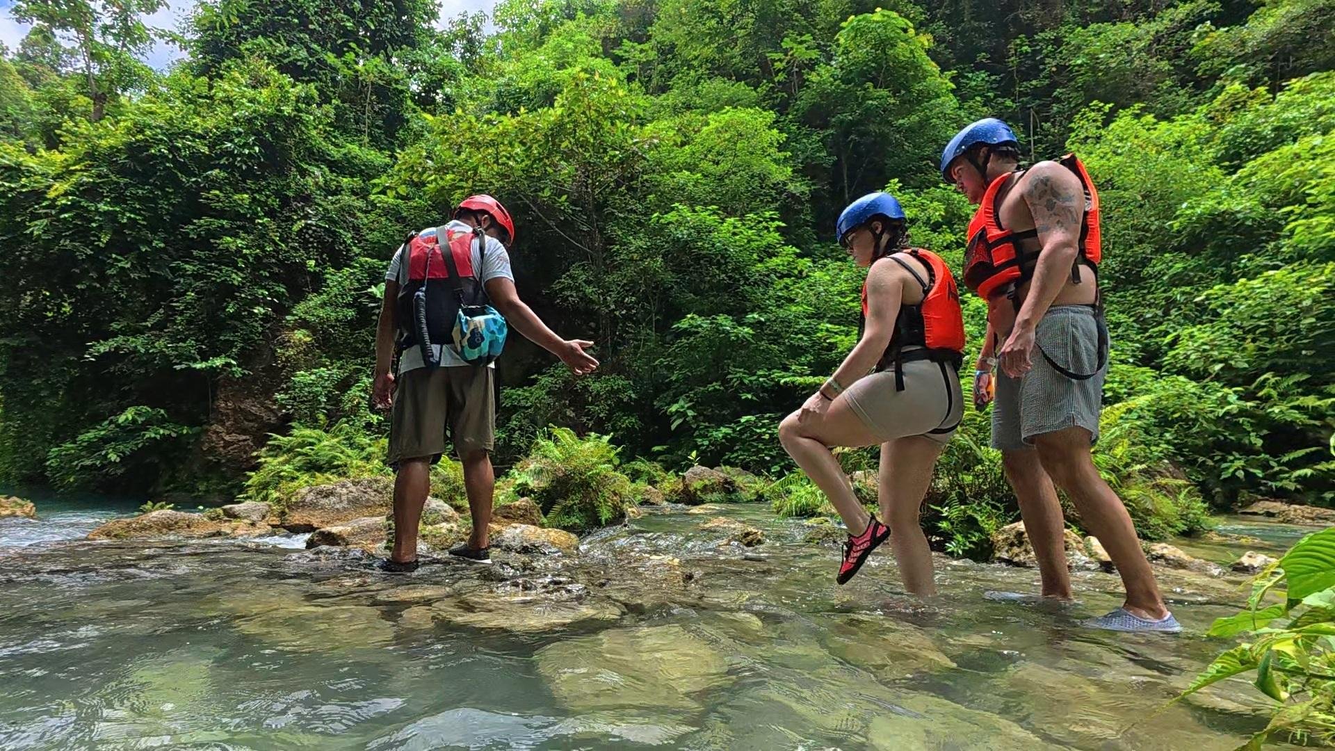 Moalboal Sardine Run & Kawasan Falls Canyoneering Day Tour from Cebu