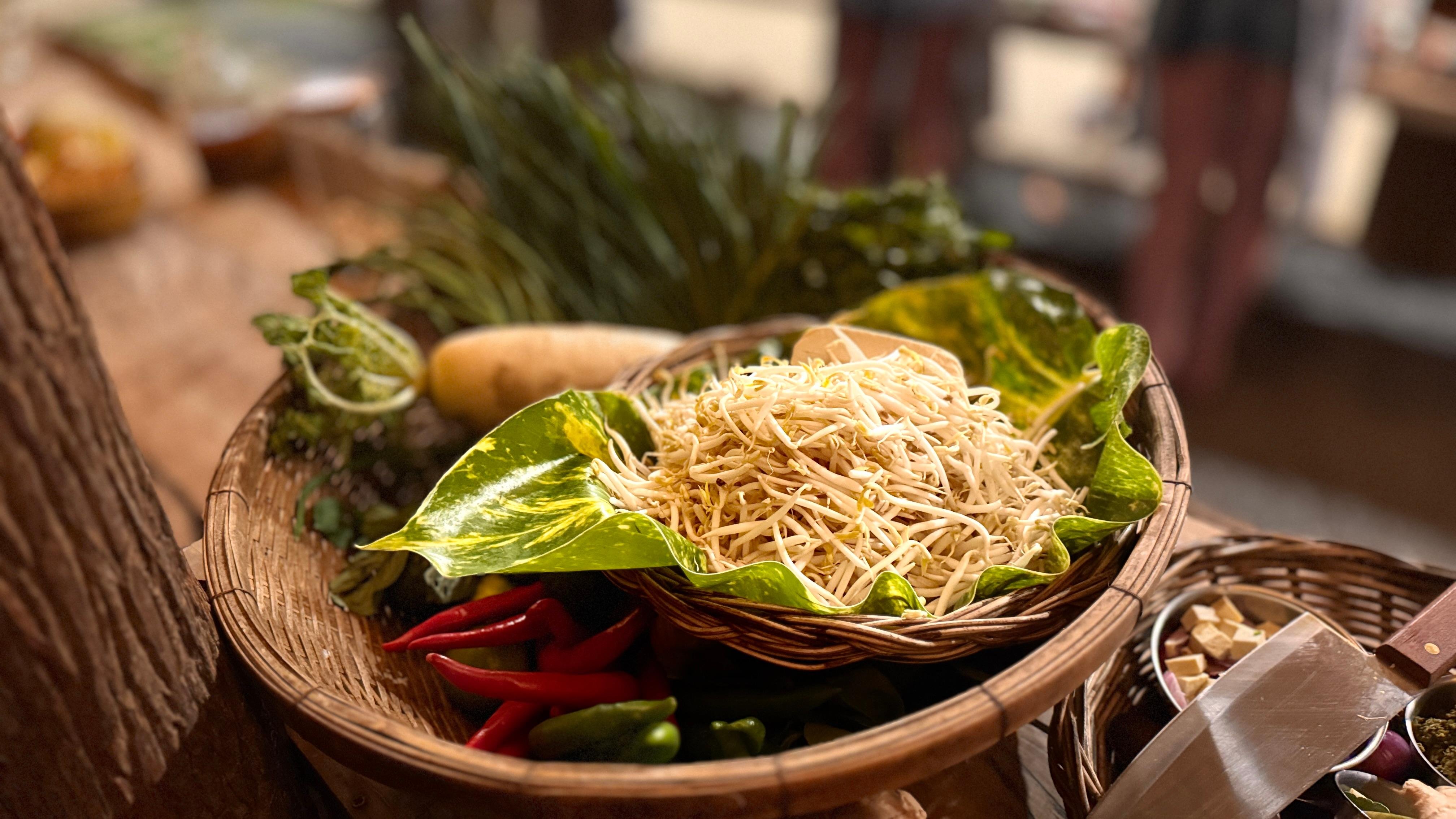 Evening Thai Cooking Class & Organic Garden Experience