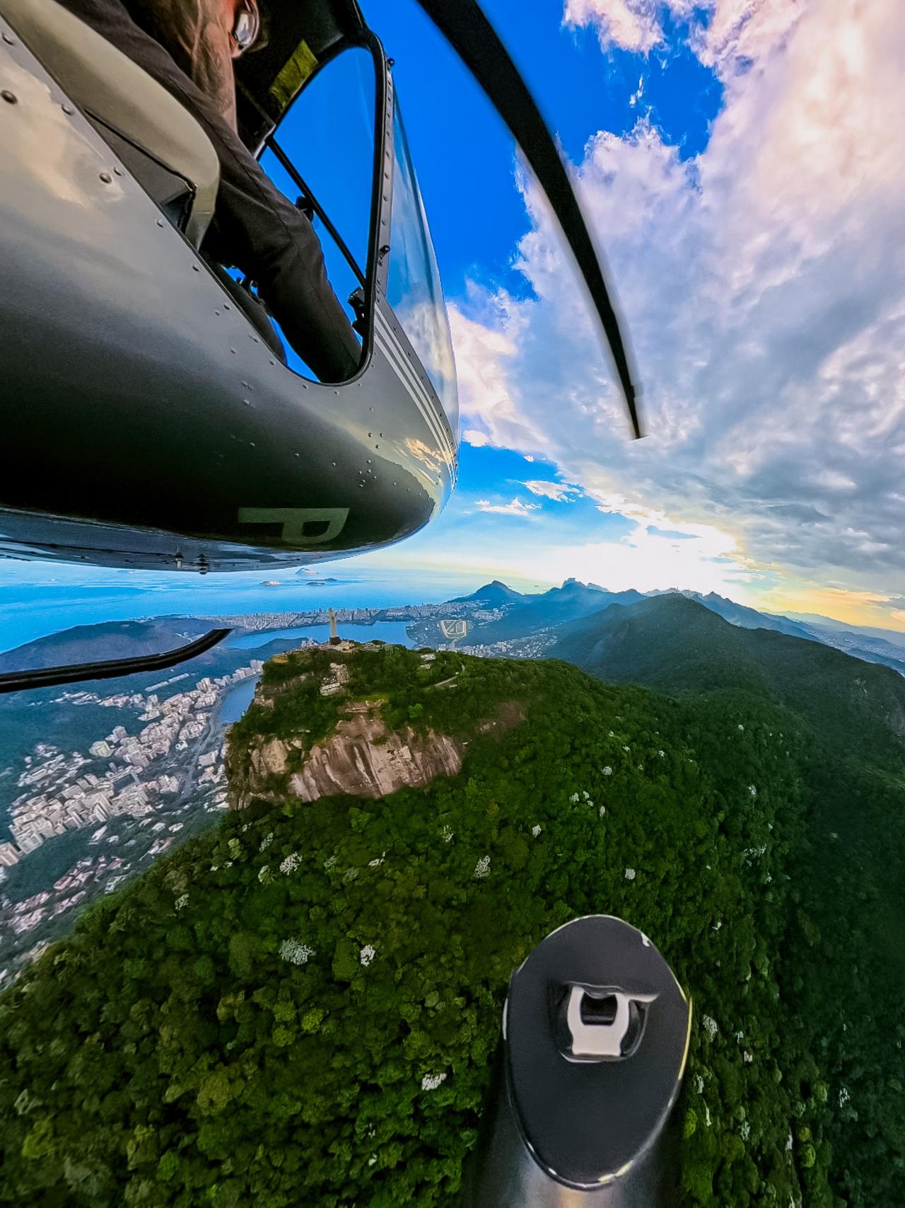 Rio de Janeiro Doorless Helicopter Adventure