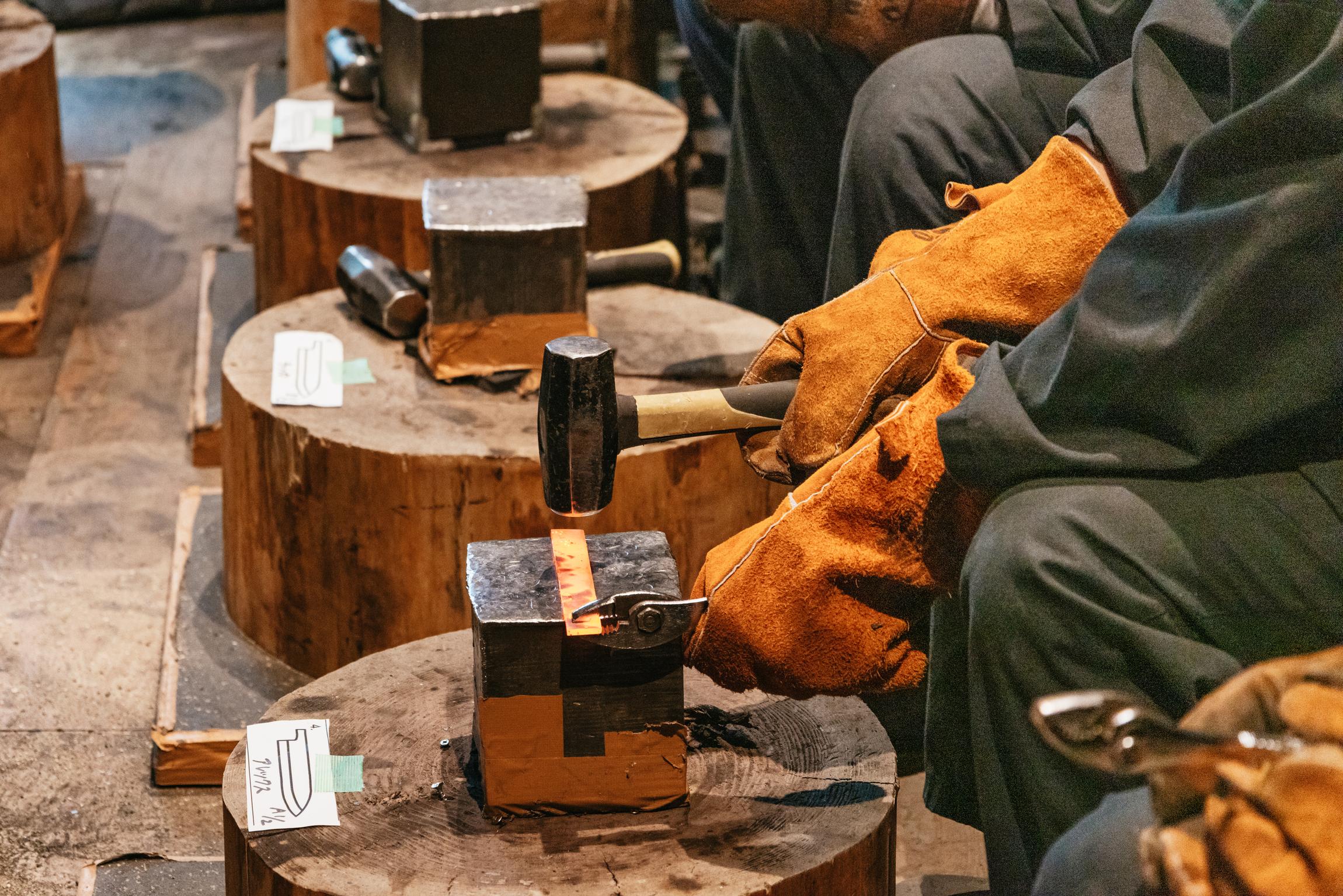 Kyoto Blacksmith Experience: Forge Your Own Japanese Kitchen Knife