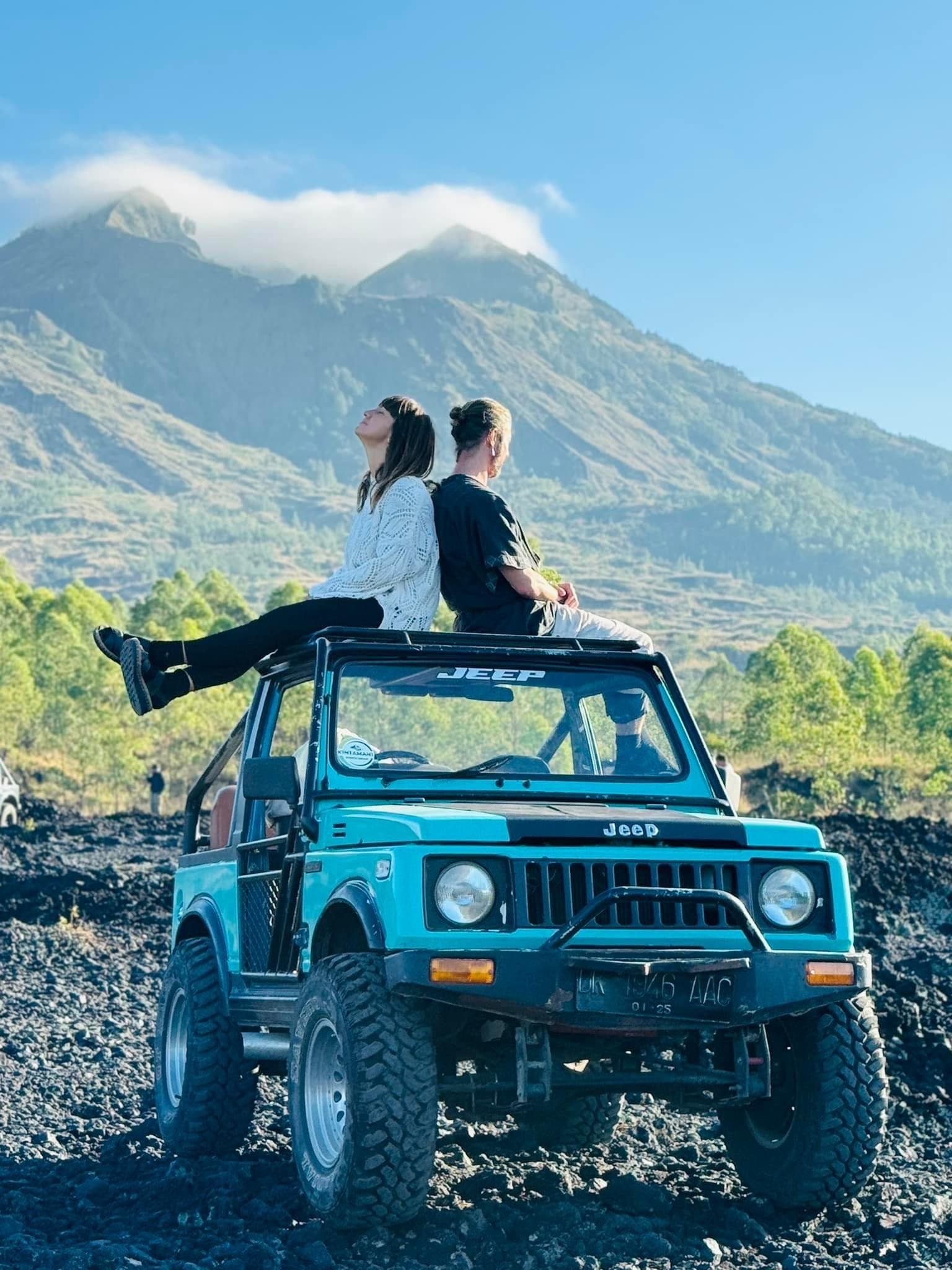 Mount Batur Private Sunset Jeep Tour & Hot Springs