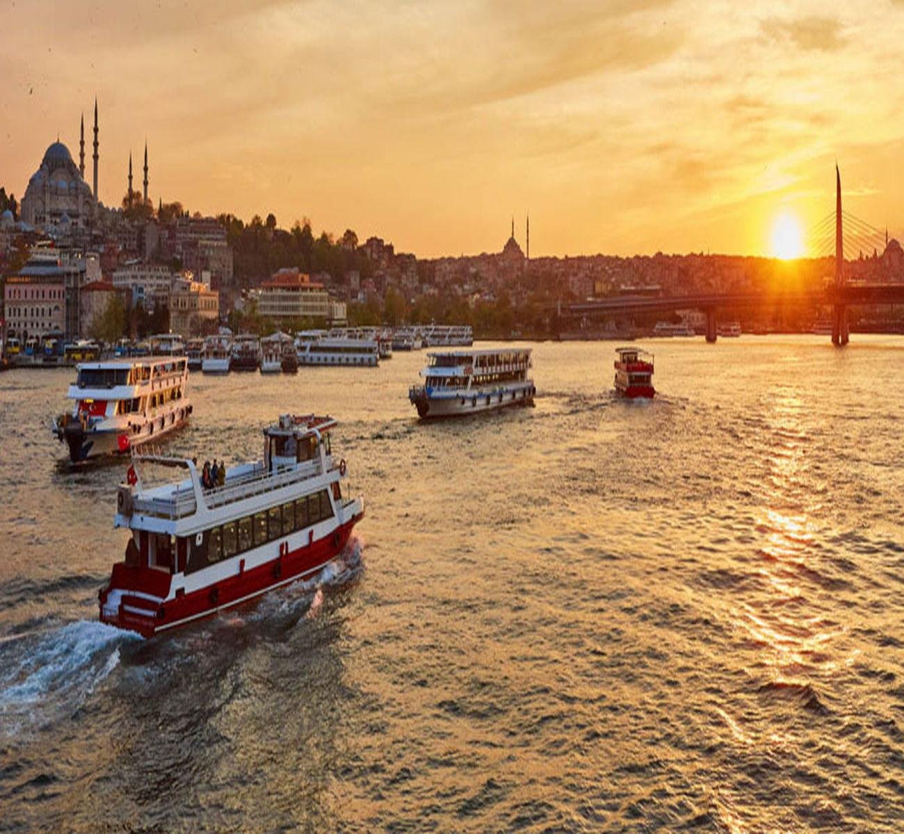 Bosphorus Sunset Cruise with Audio Guide