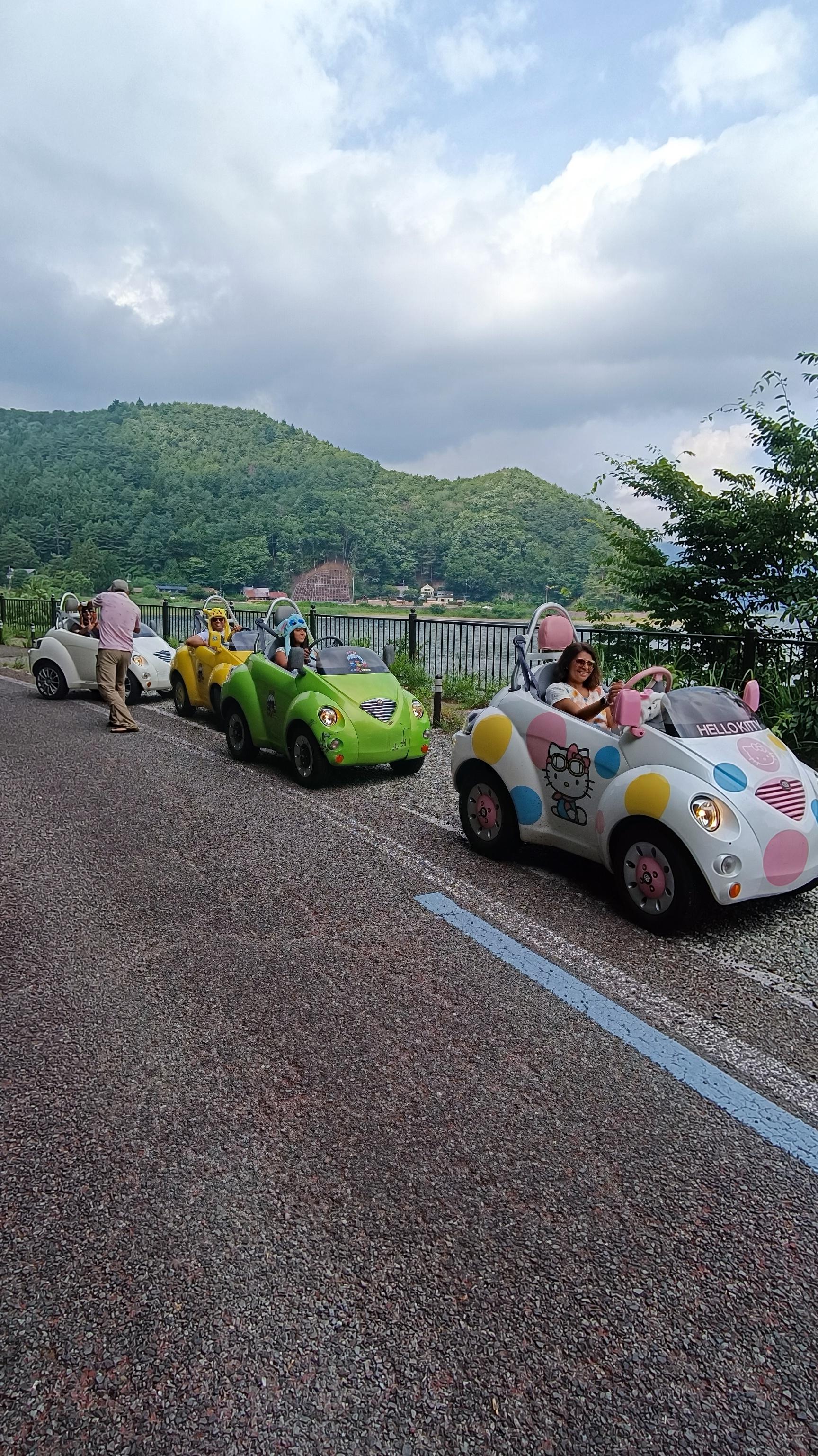 Lake Kawaguchiko Electric Mini Car Guided Tour