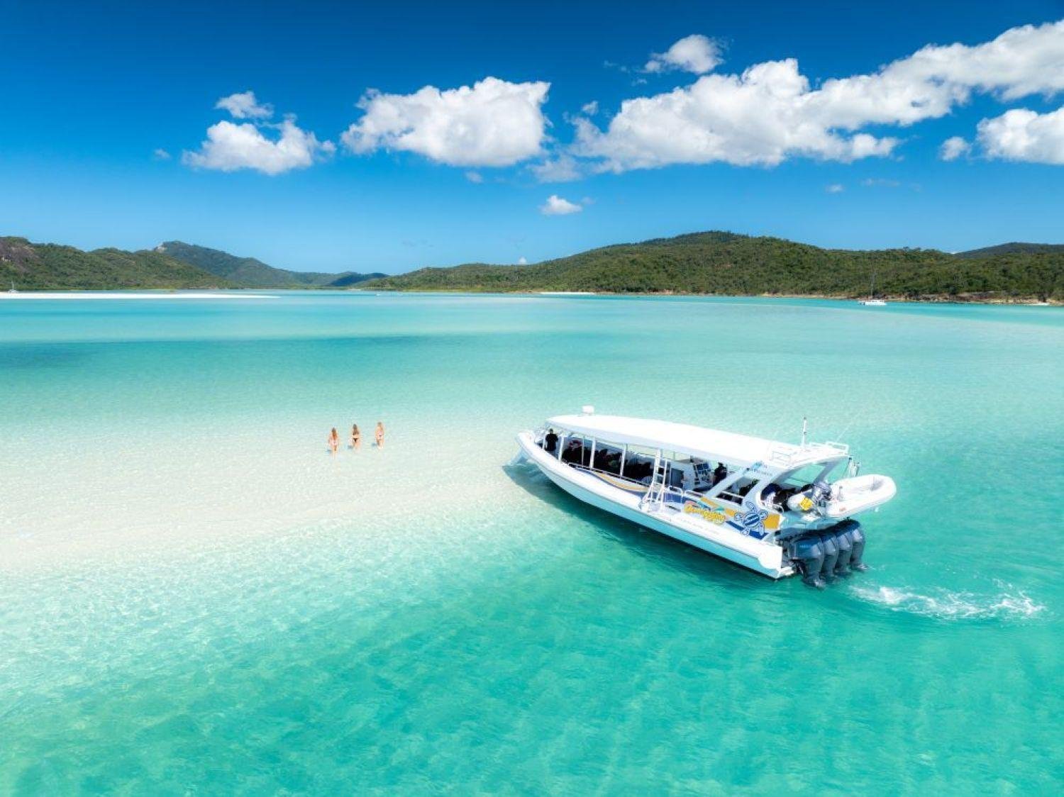 Whitehaven Beach & Reef Snorkeling Adventure from Hamilton Island
