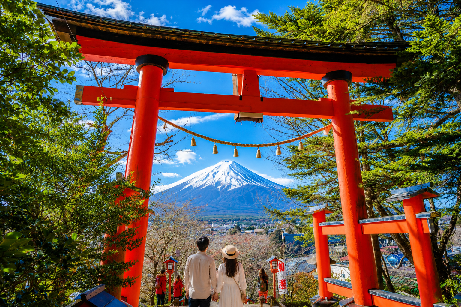 Mount Fuji Day Tour: Chureito Pagoda, Lake Kawaguchi & Oshino Hakkai