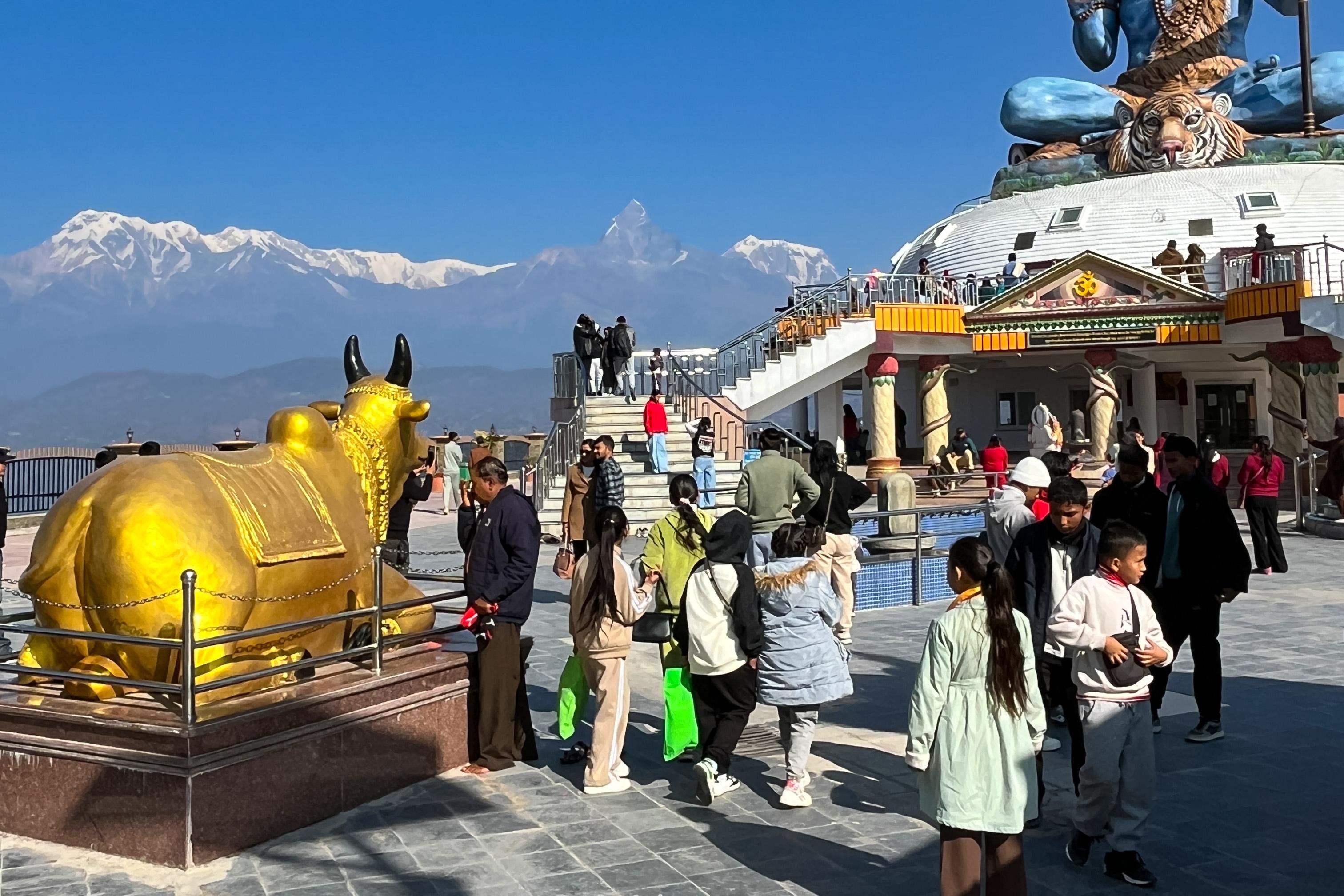 Pokhara World Peace Pagoda & Shiva Statue Trek
