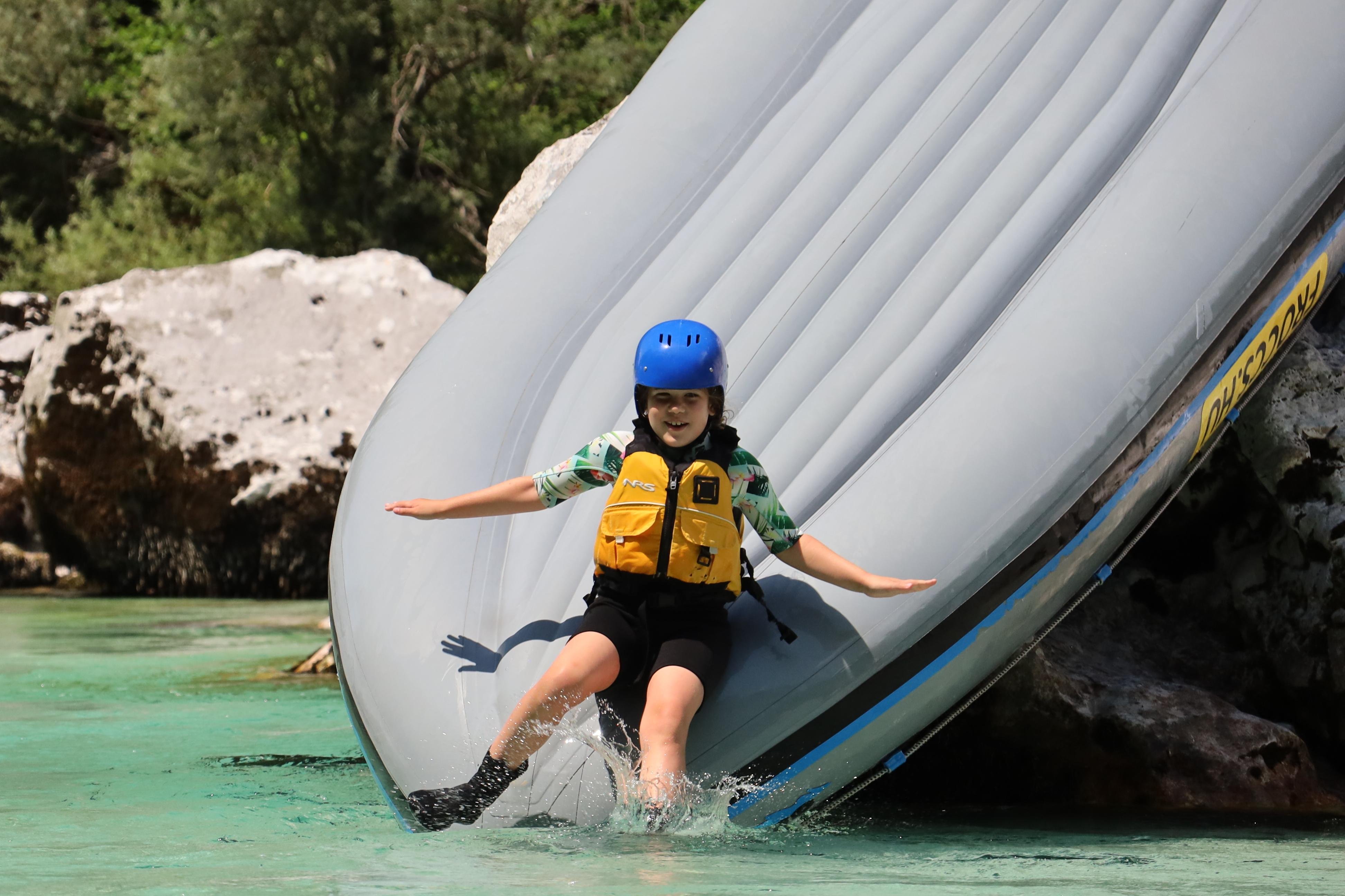 Bovec: Soča River Rafting with Pro Photos & Base Facilities — Soča River and Julian Alps scenery (2)