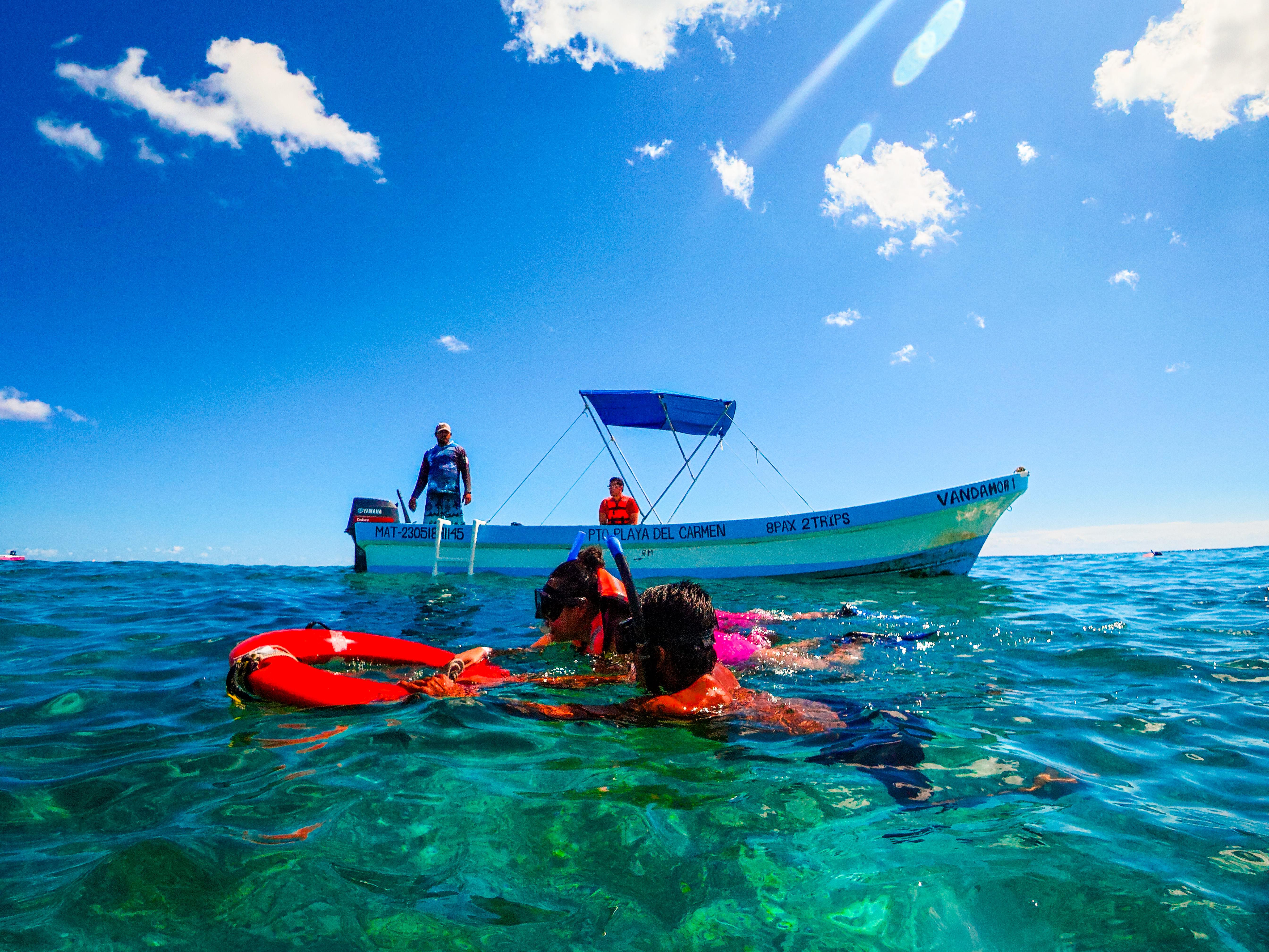 Tulum Ocean Snorkel: Sea Turtles, Coral Reef & Ruins View