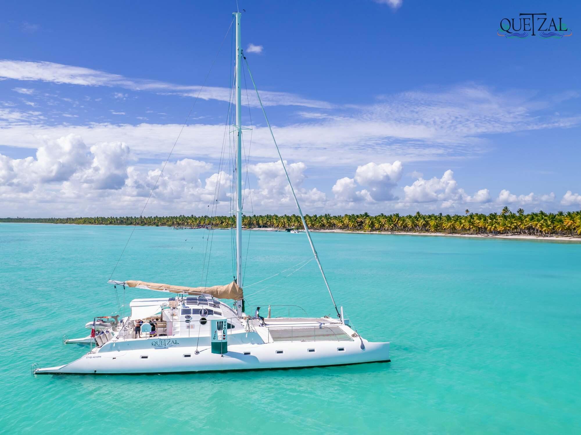 Saona Island Luxury Catamaran Day Trip – Small Group