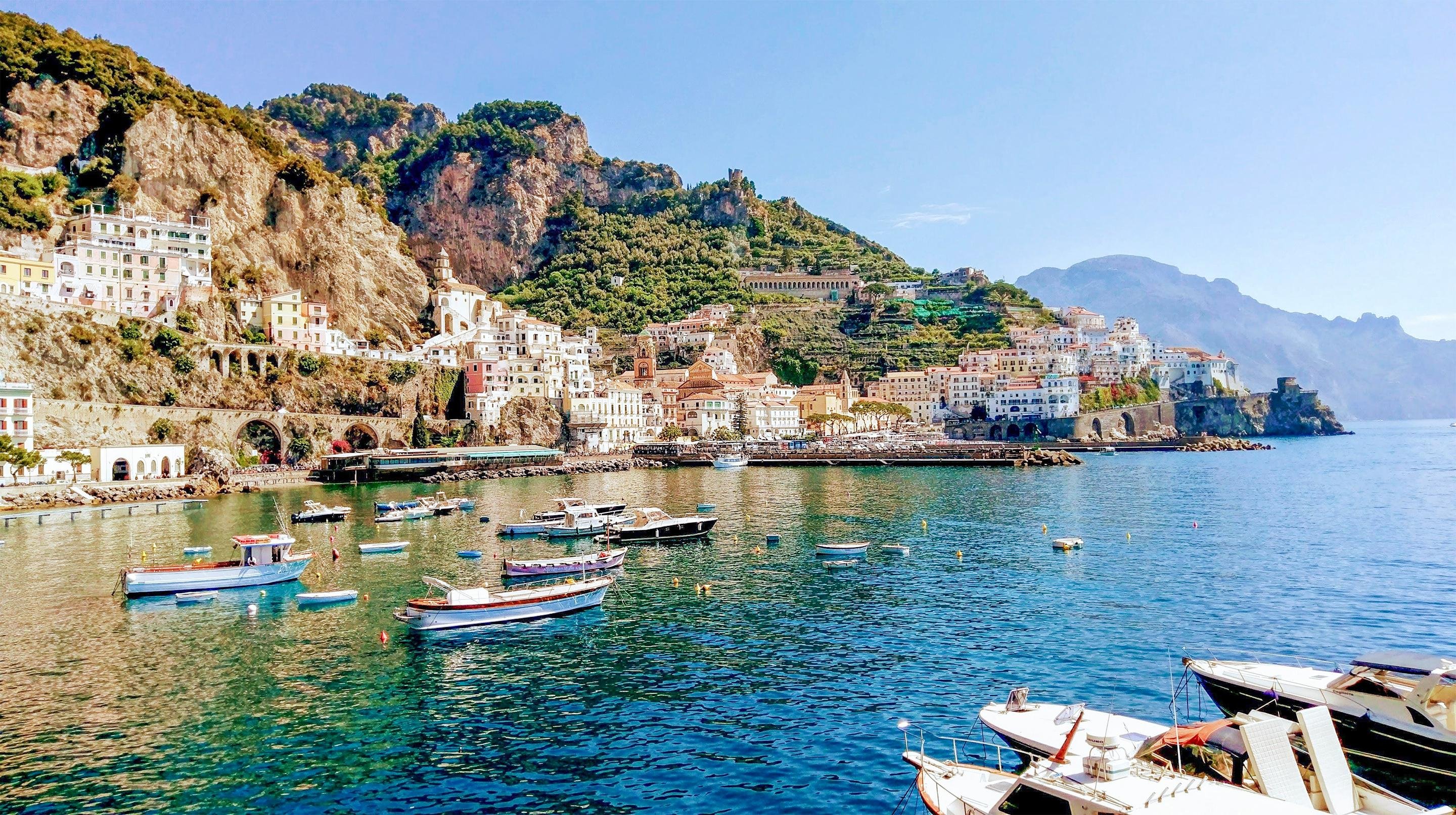 Amalfi Coast & Positano Day Tour from Rome by Train & Ferry