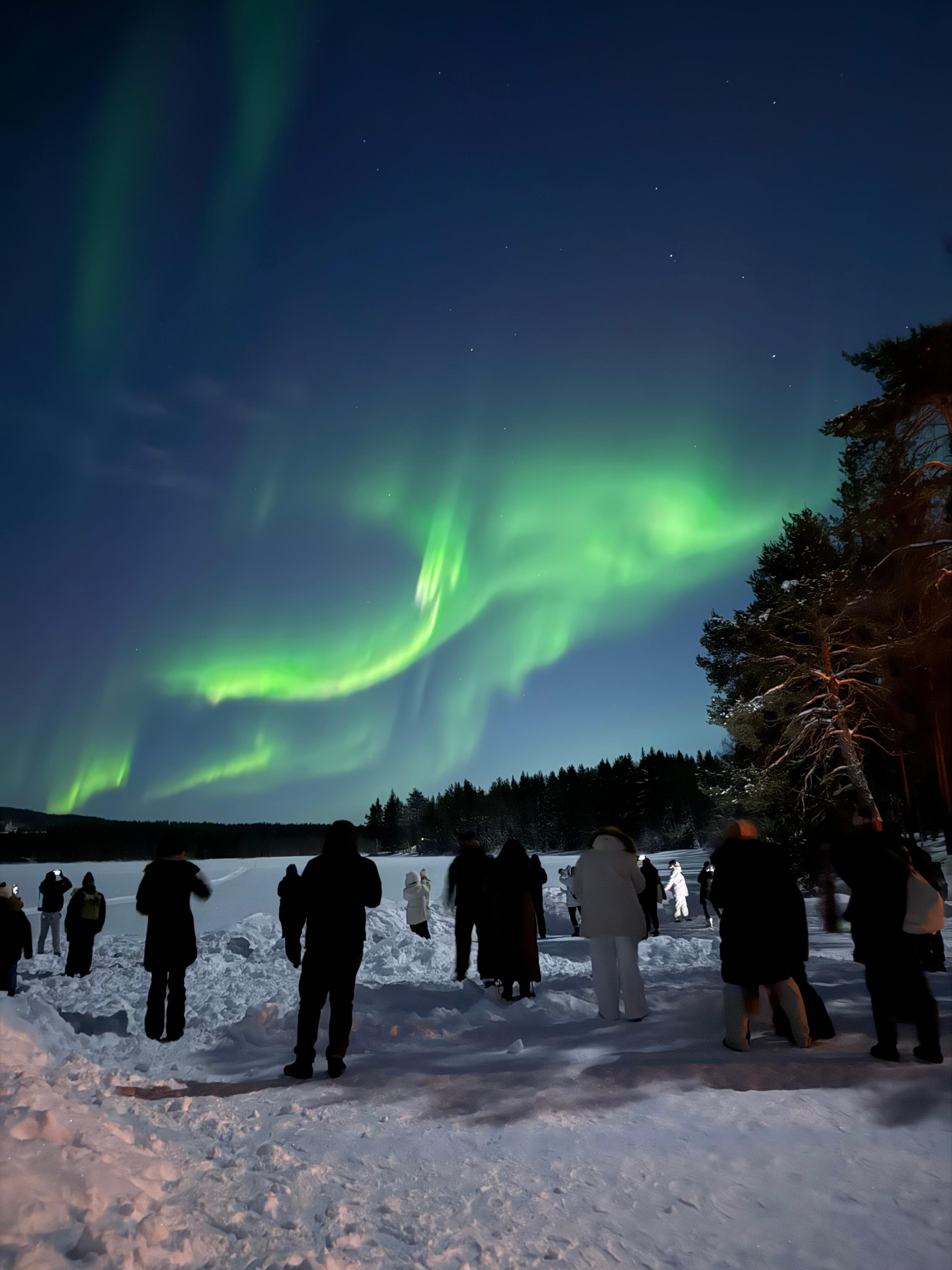Aurora Hunt with Campfire BBQ & Hot Drinks
