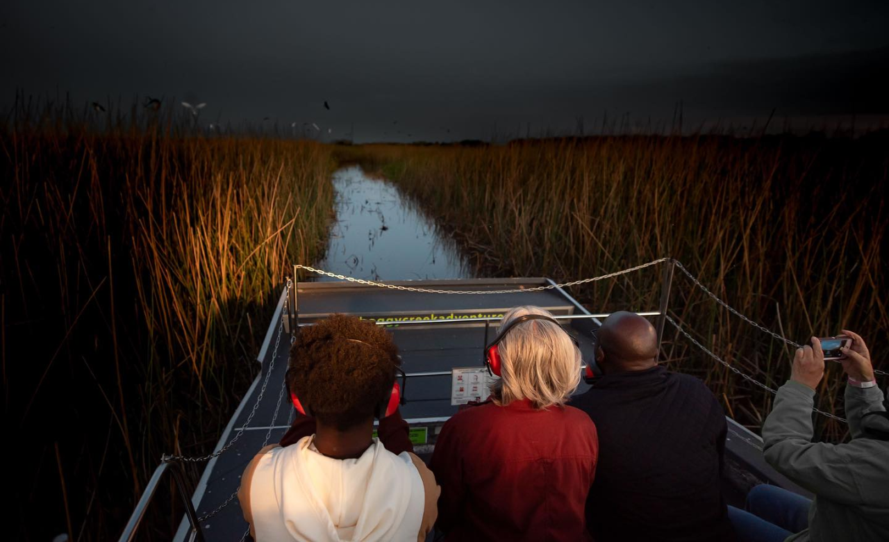 Boggy Creek Sunset Airboat Adventure