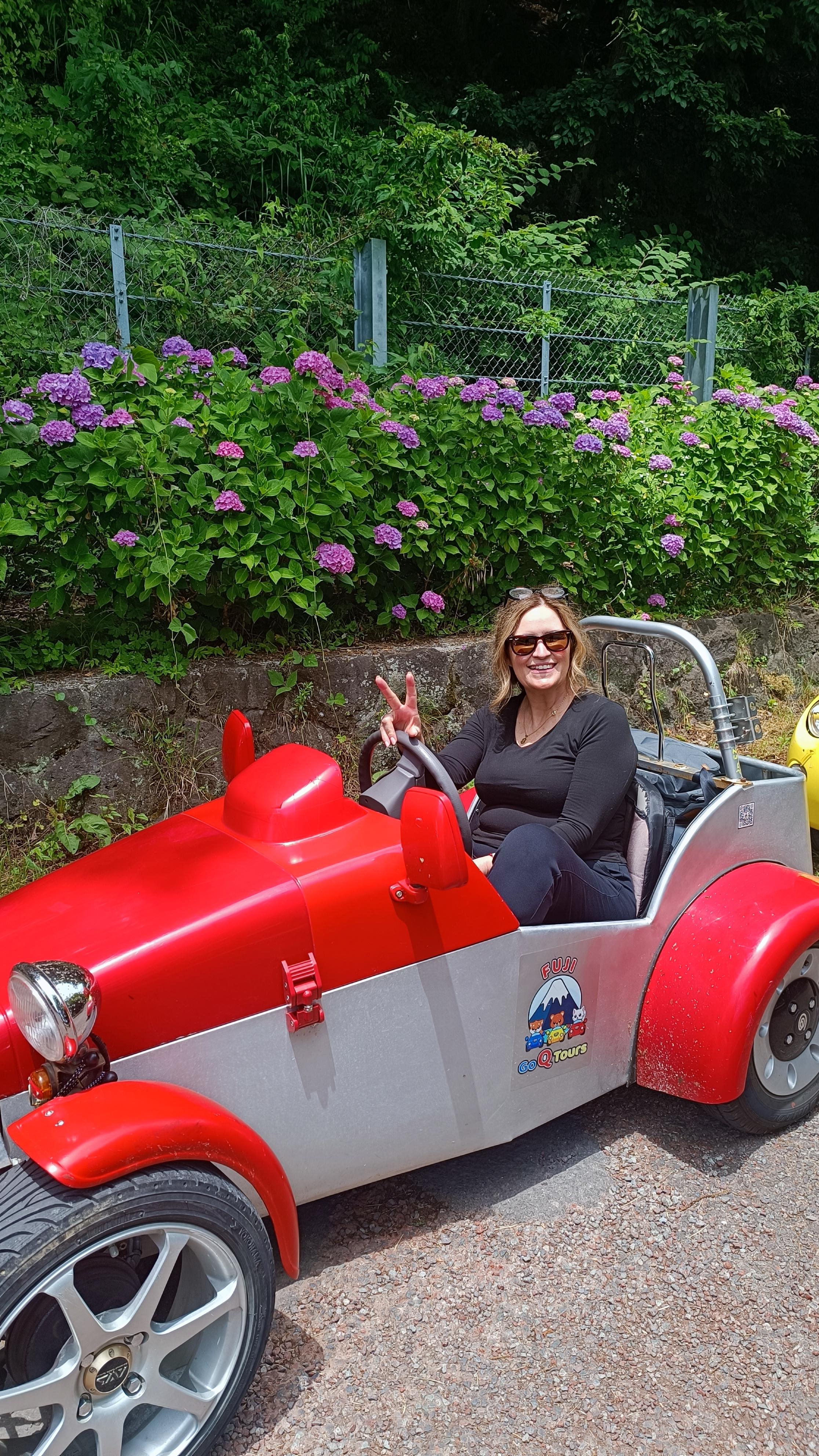 Lake Kawaguchiko Electric Mini Car Guided Tour