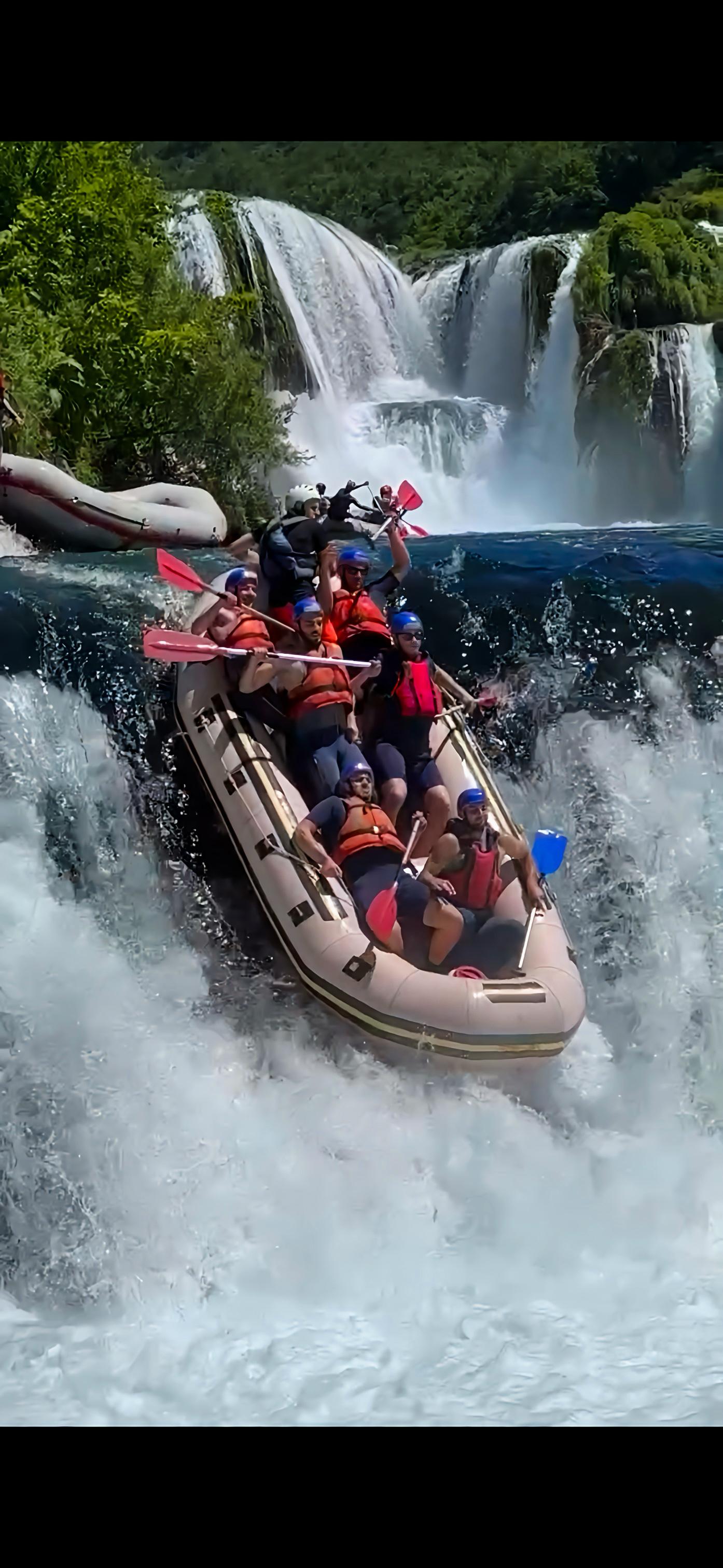 Una River Rafting from Štrbački Buk Waterfall