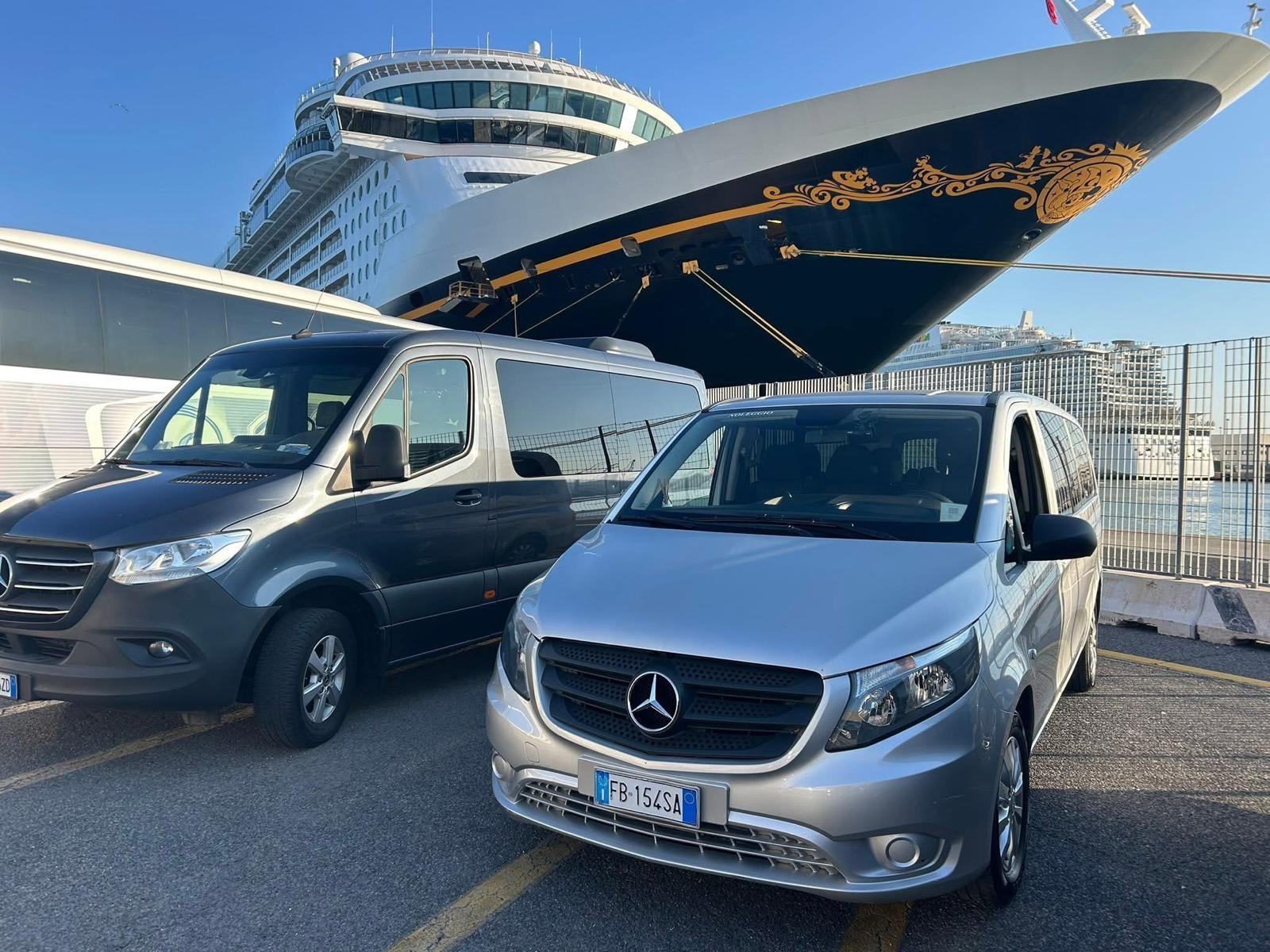Private Transfer: Rome City Center, Civitavecchia Port & Fiumicino Airport