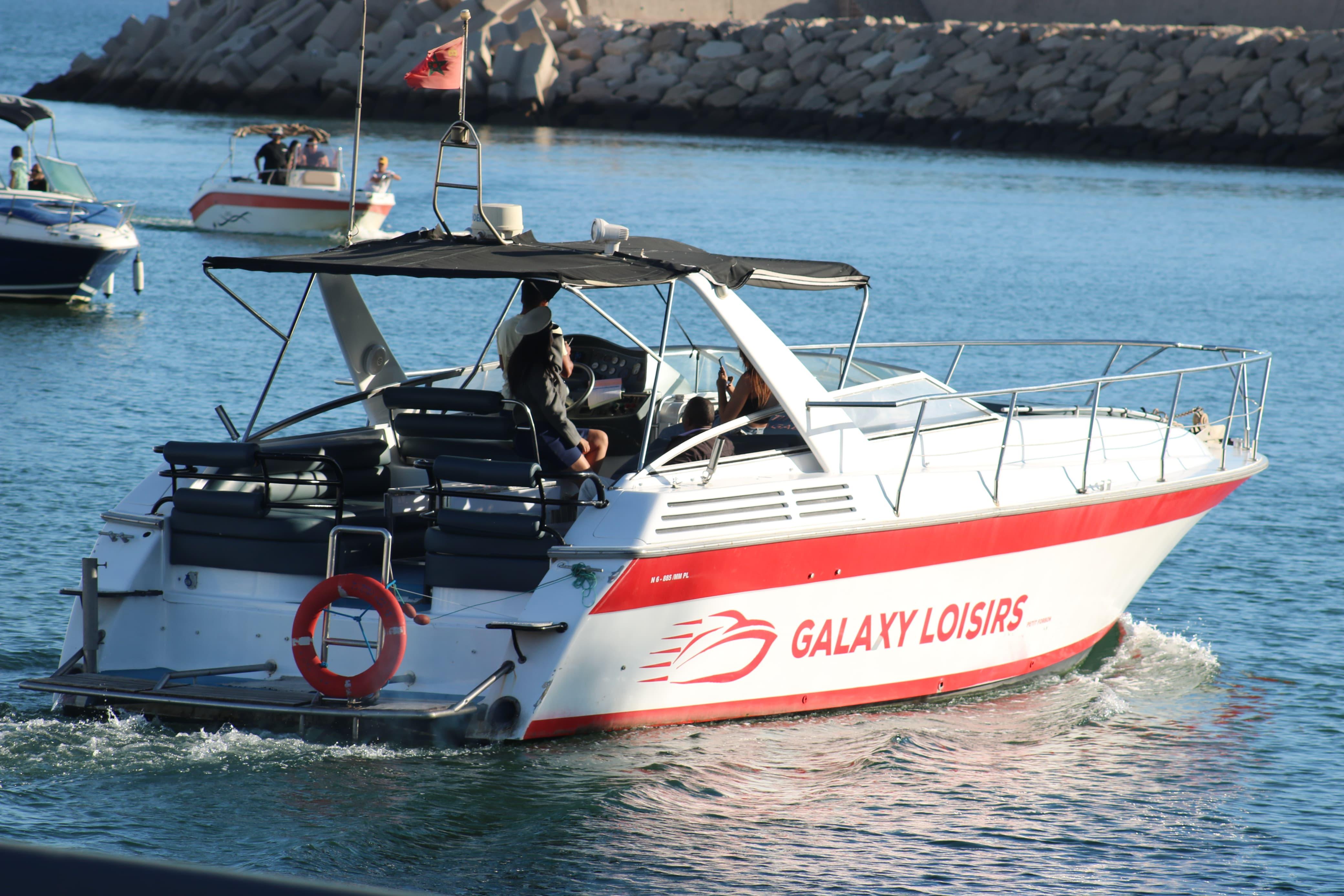 Agadir Coastal Boat Cruise with Fishing, BBQ, and Swimming