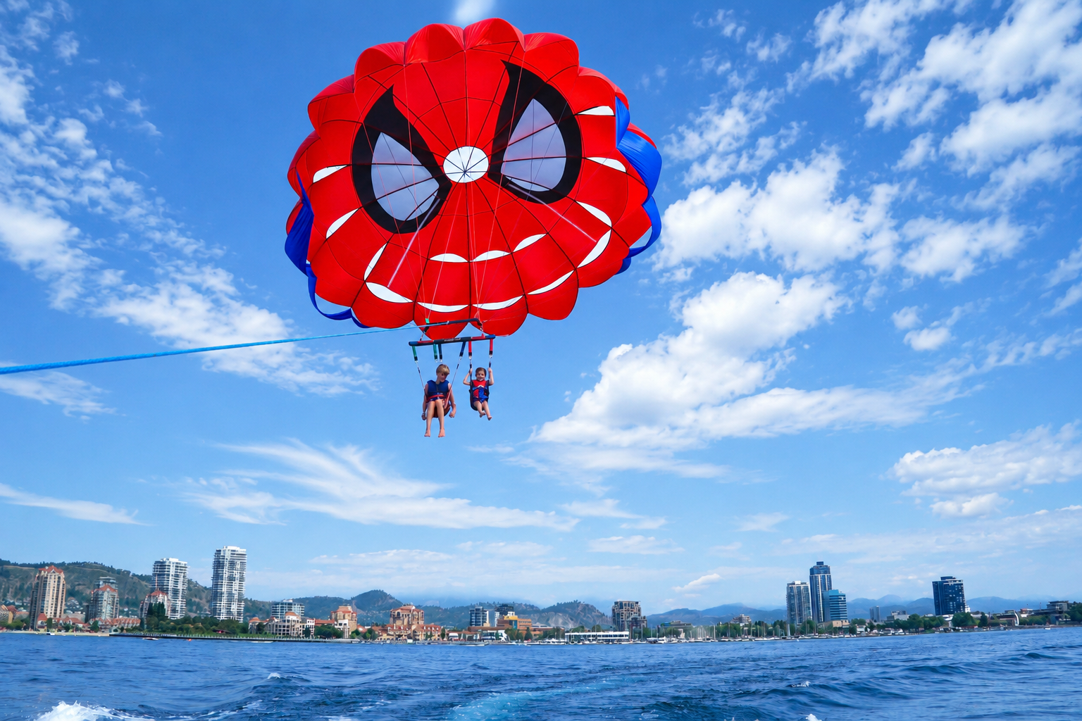 Okanagan Lake Parasailing Adventure