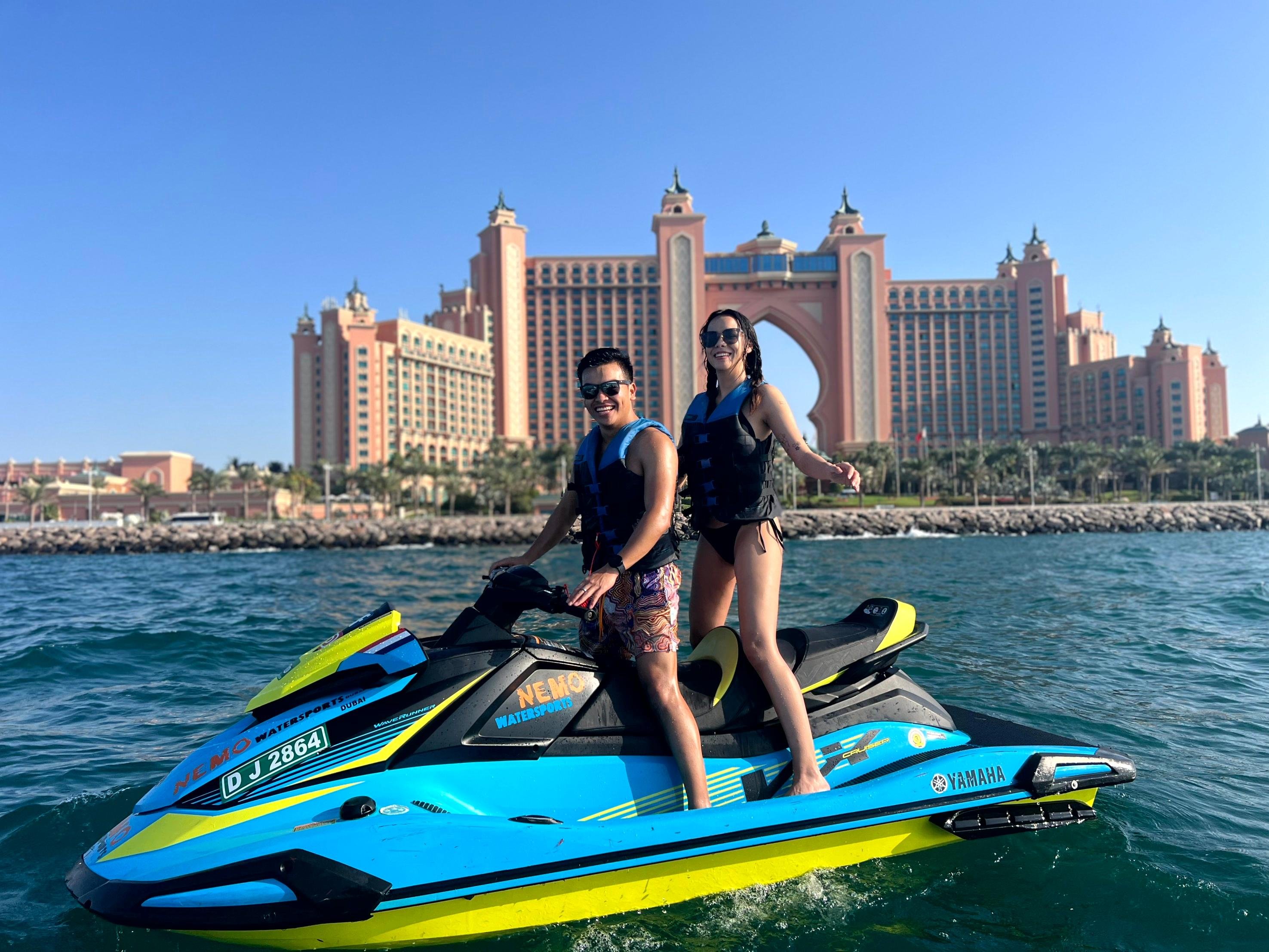 Dubai Jet Ski Tour: Palm Jumeirah, Atlantis & Burj Al Arab
