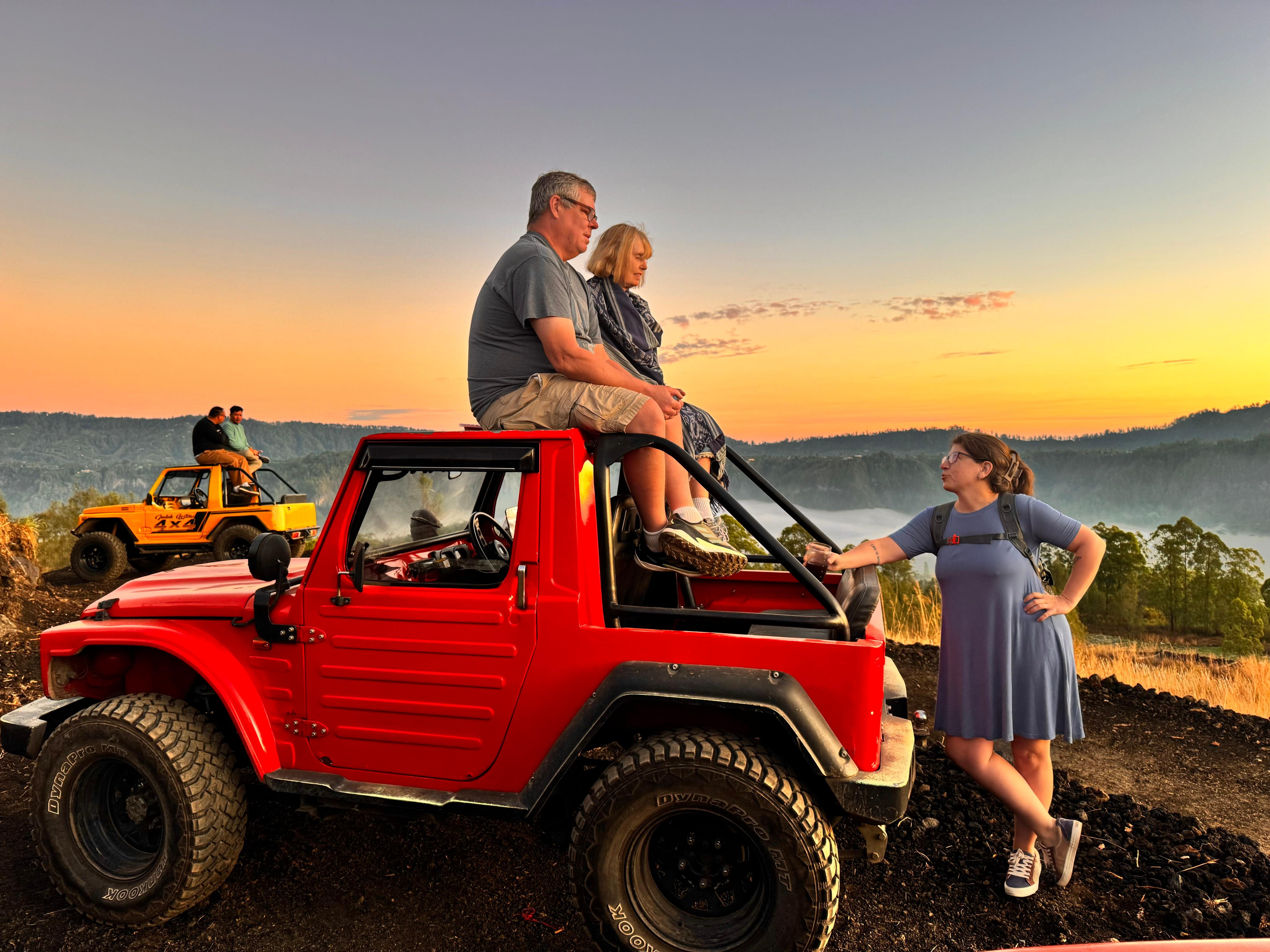 Mount Batur Sunrise Jeep Tour with Hot Springs