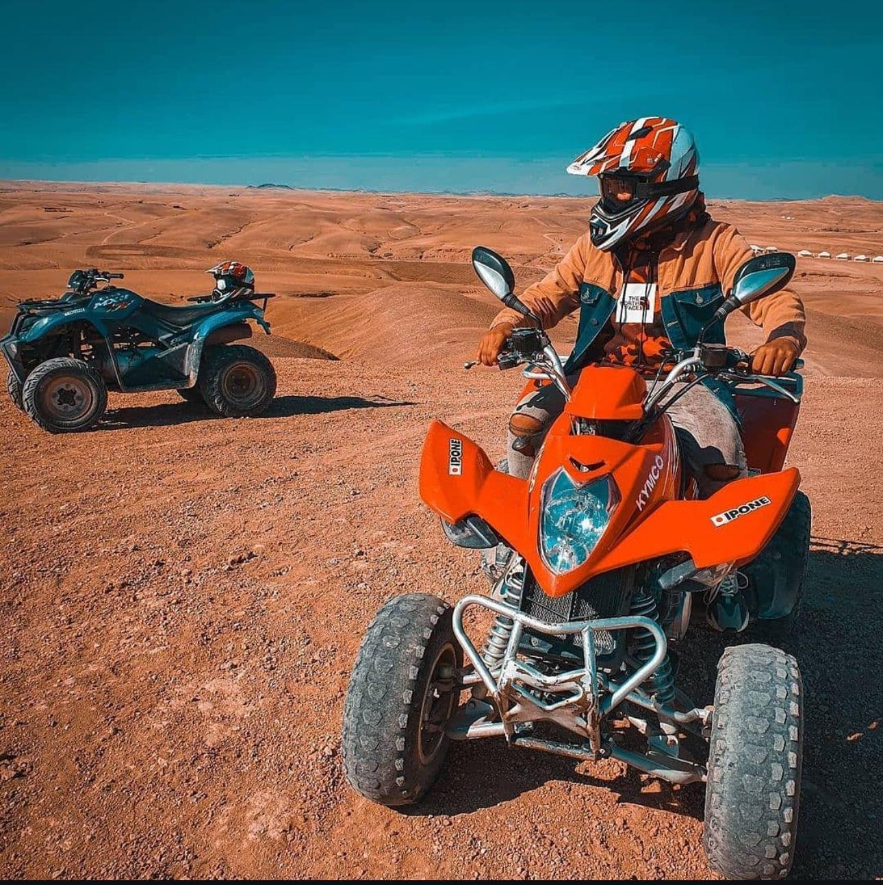 Agafay Desert Adventure: Quad Biking, Camel Ride & Berber Dinner Show