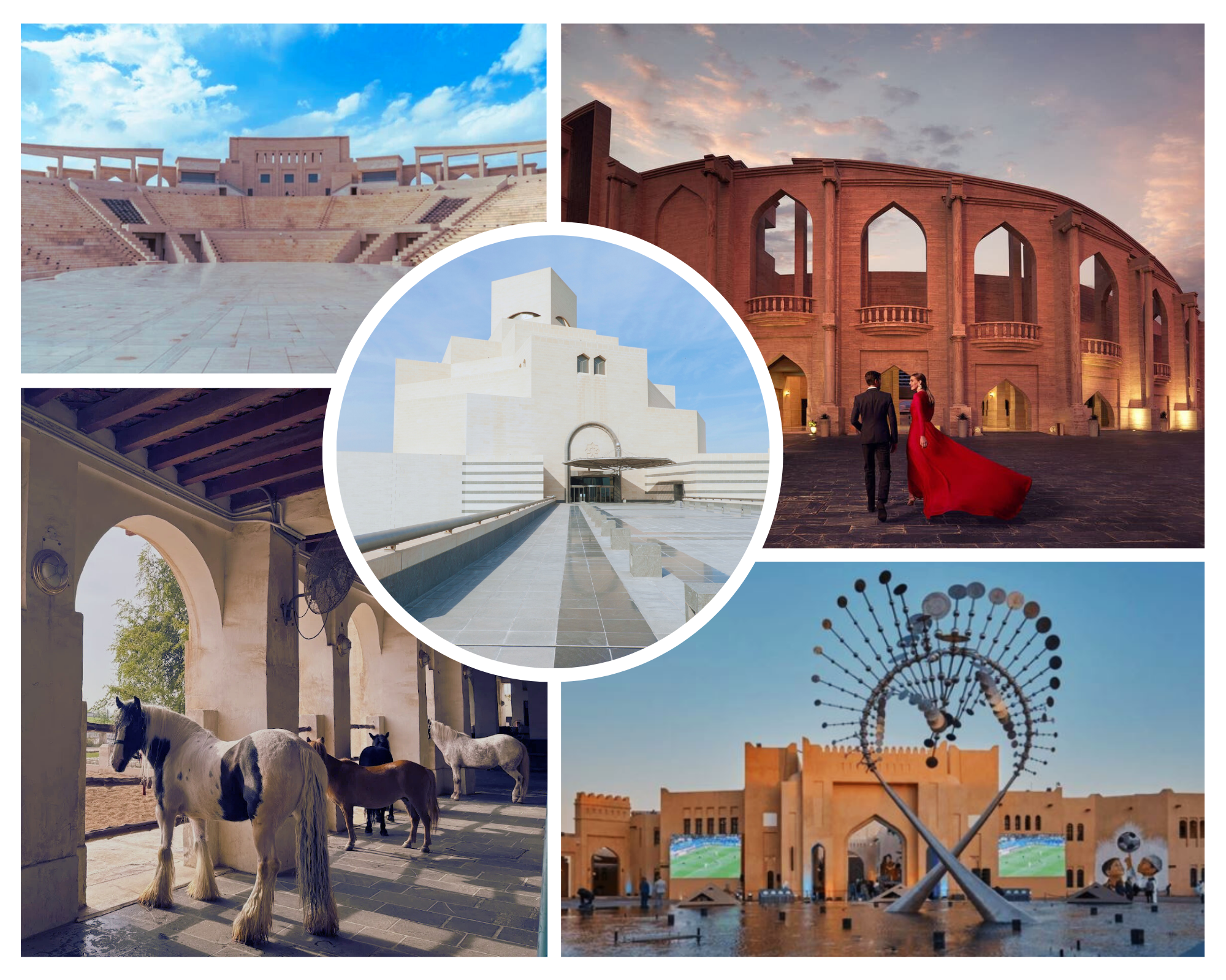 Doha Layover Express: 4-Hour Private City Tour