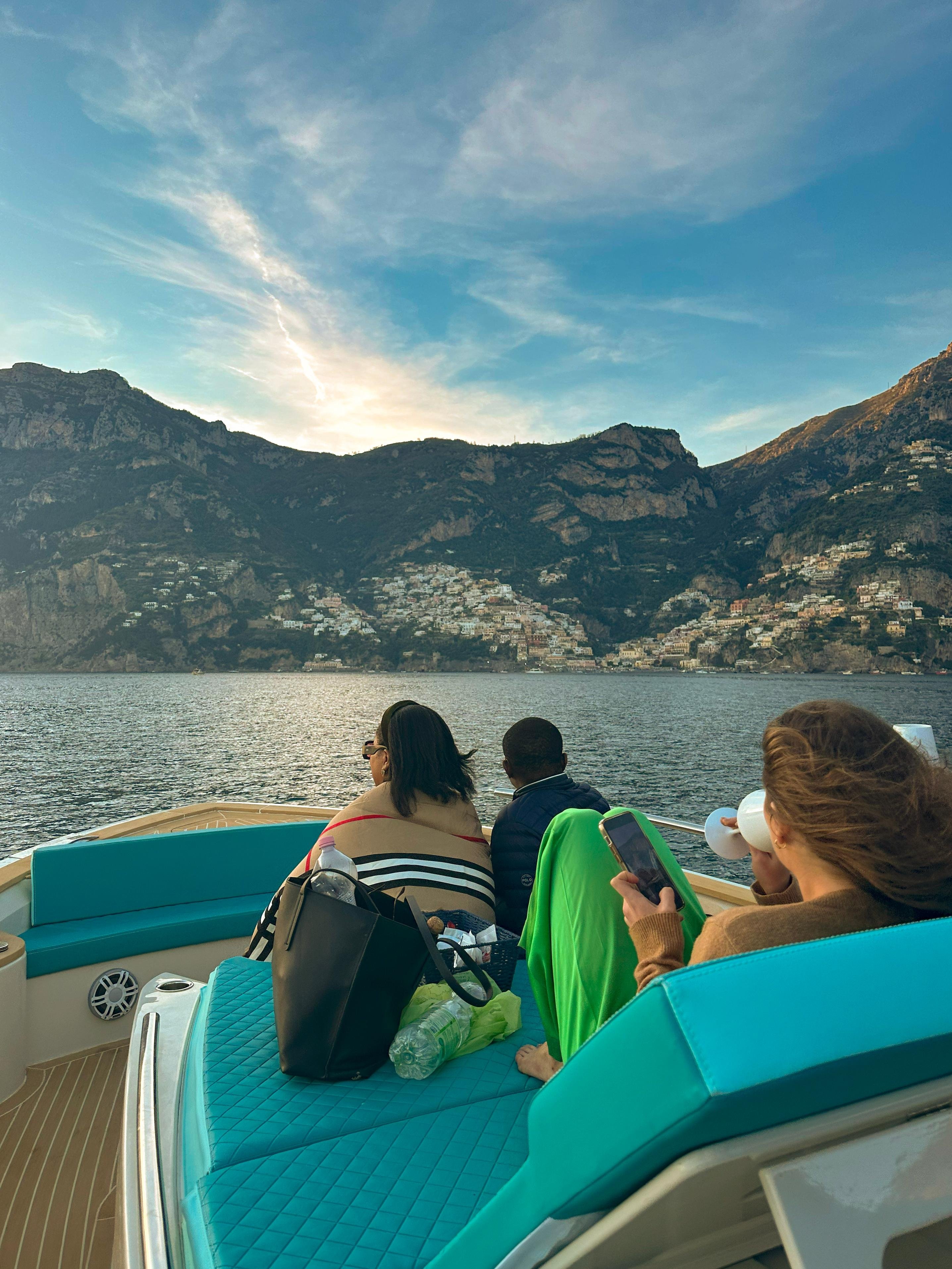 Positano Sunset Coastal Cruise with Prosecco