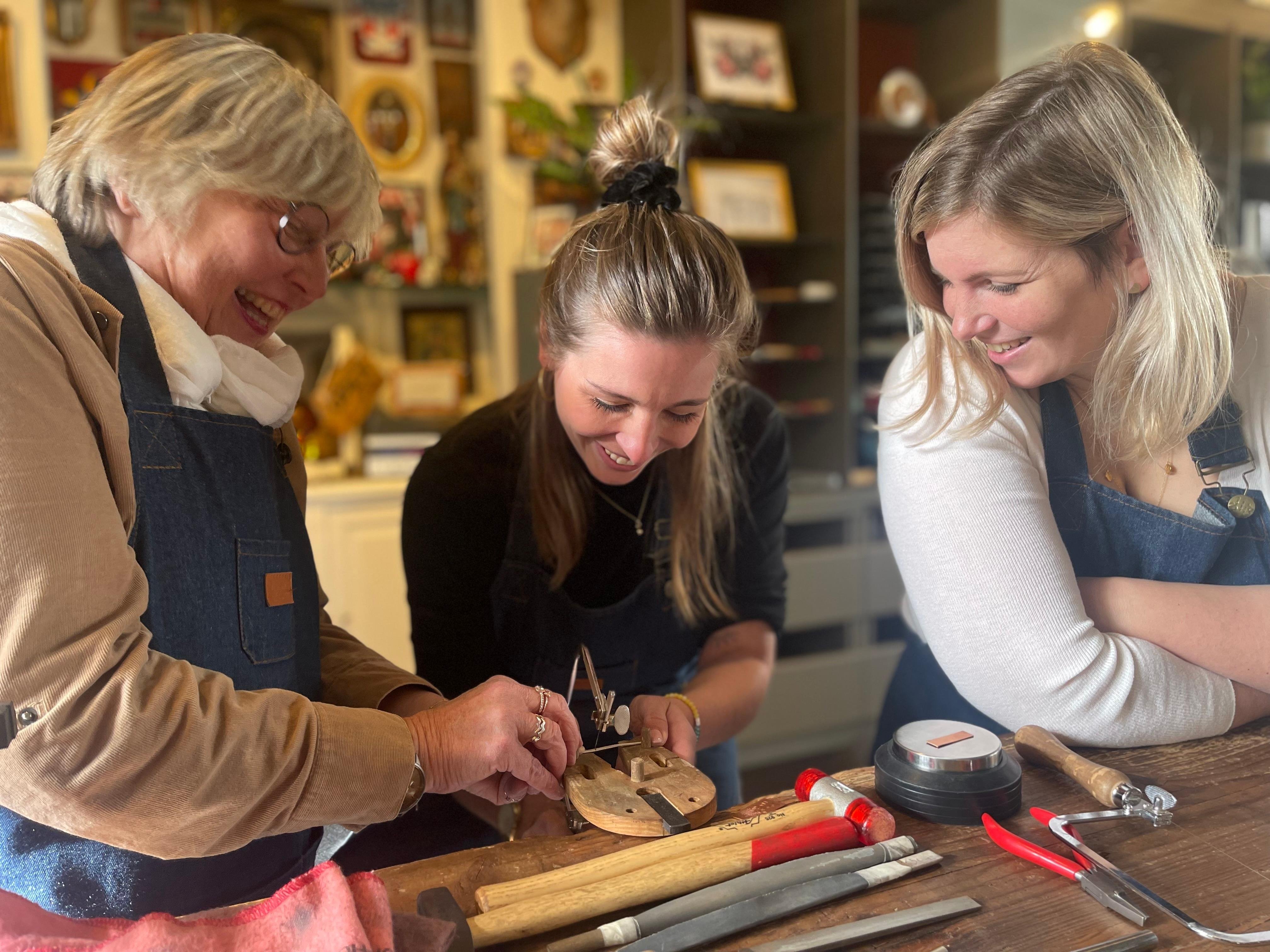 Silver Ring-Making Workshop in Bruges