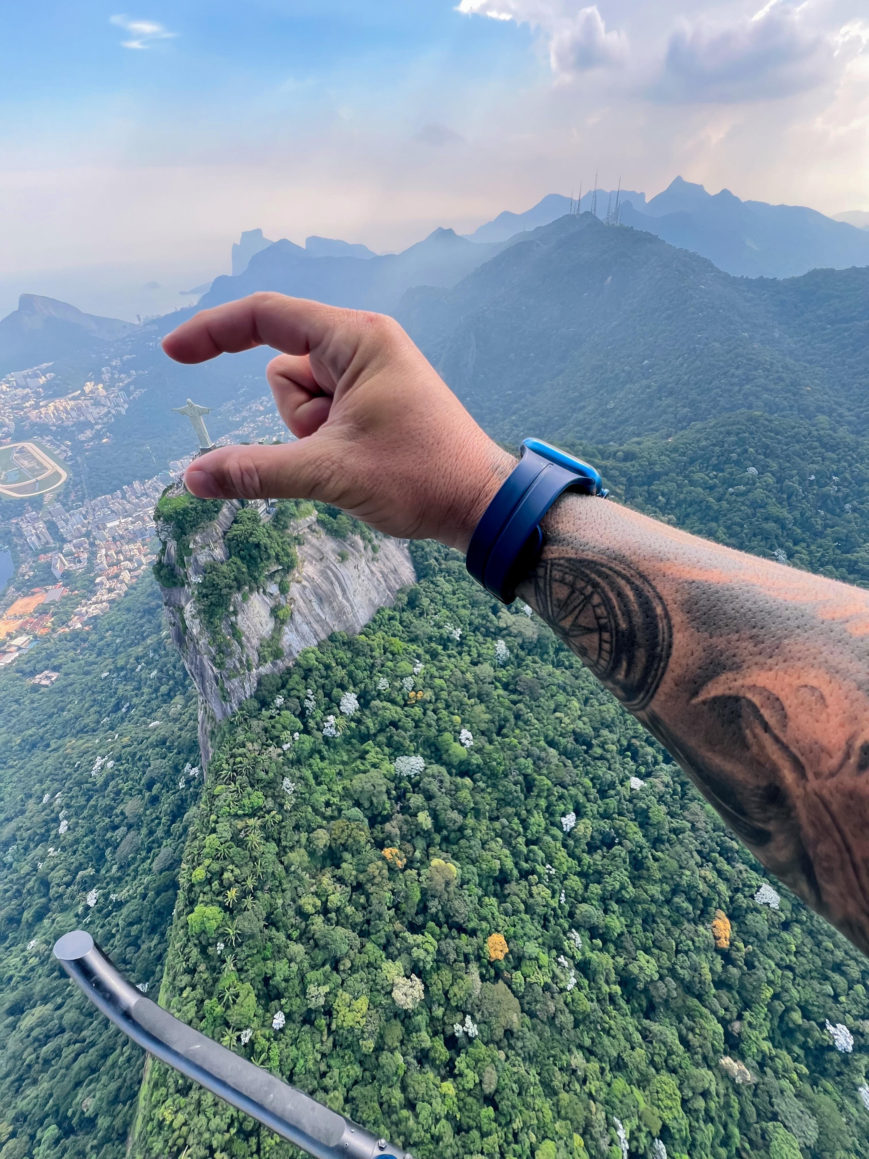 Rio de Janeiro Doorless Helicopter Adventure