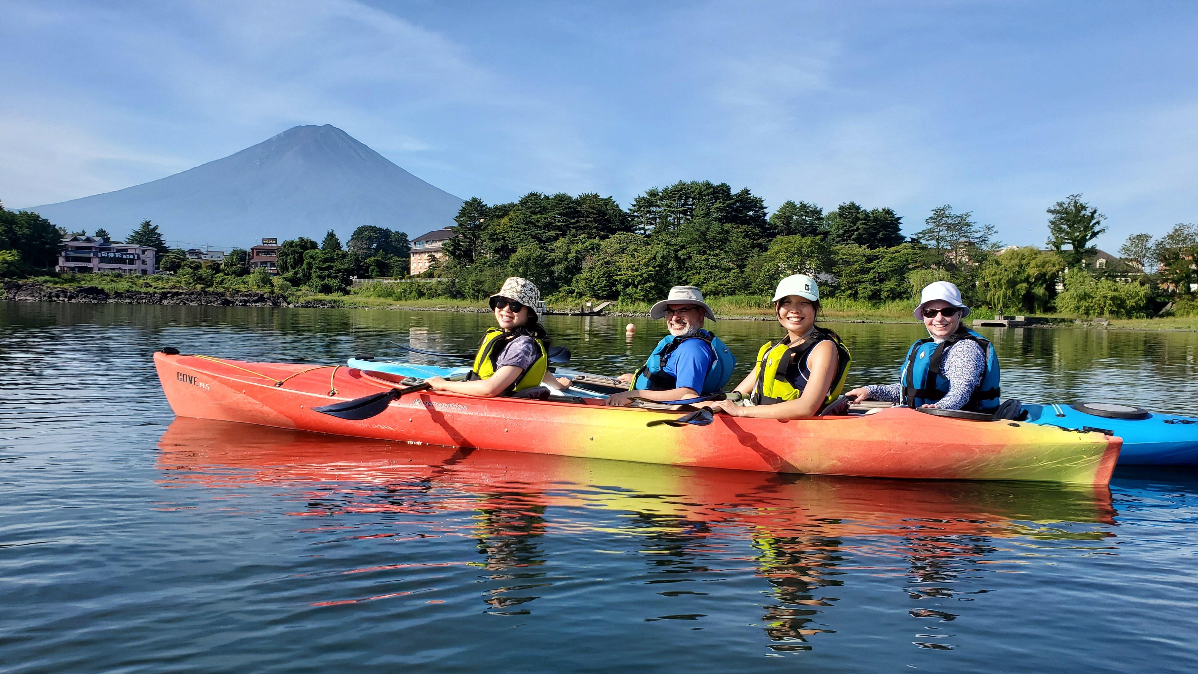 Early Morning Kayaking & Coffee on Lake Kawaguchiko
