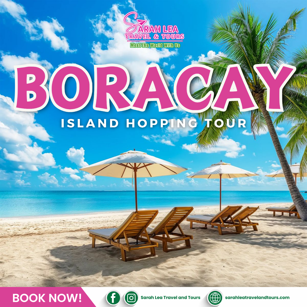 Boracay Island Hopping with Snorkeling & Lunch