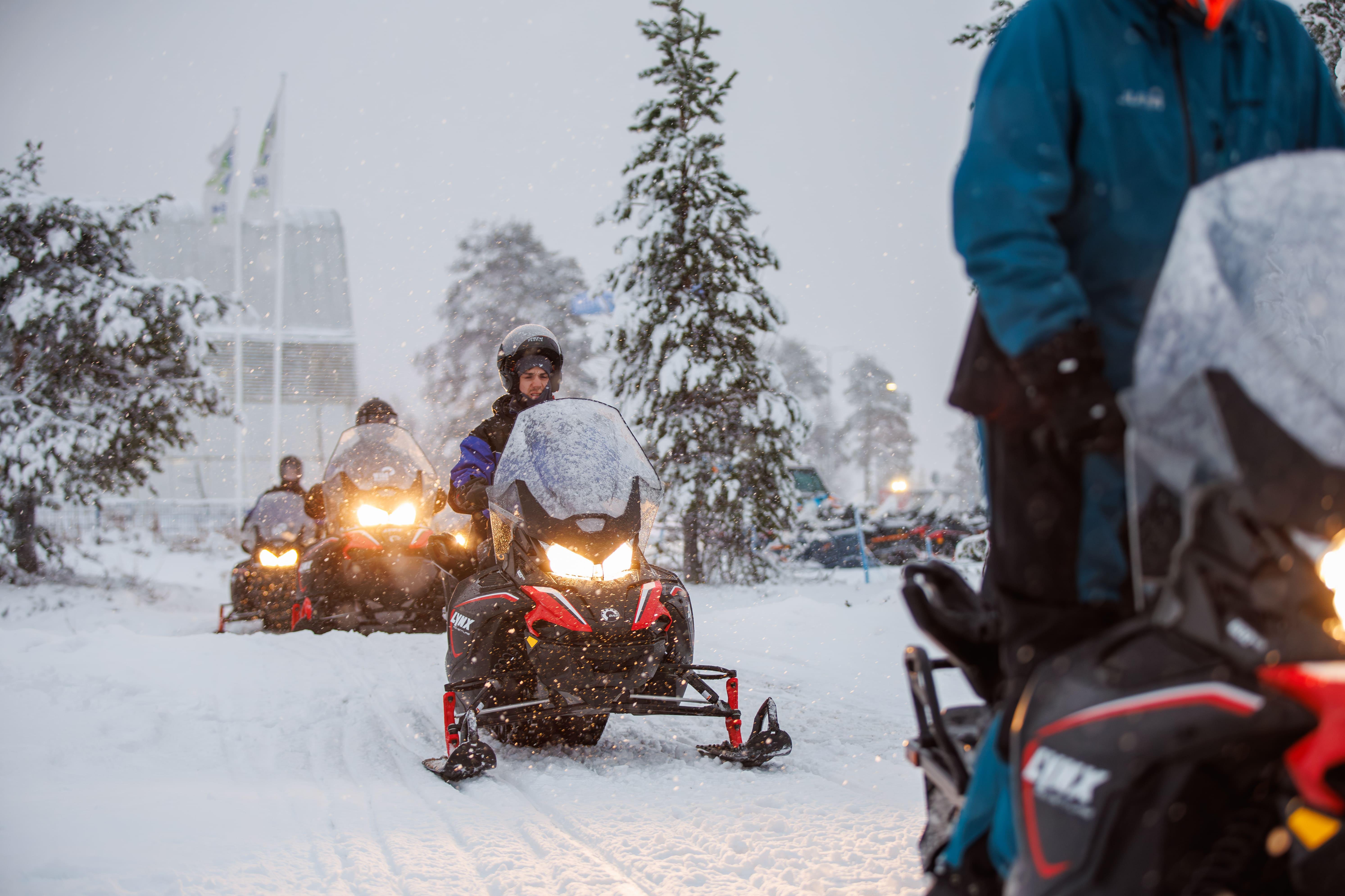 Rovaniemi Arctic Forest Snowmobile Safari