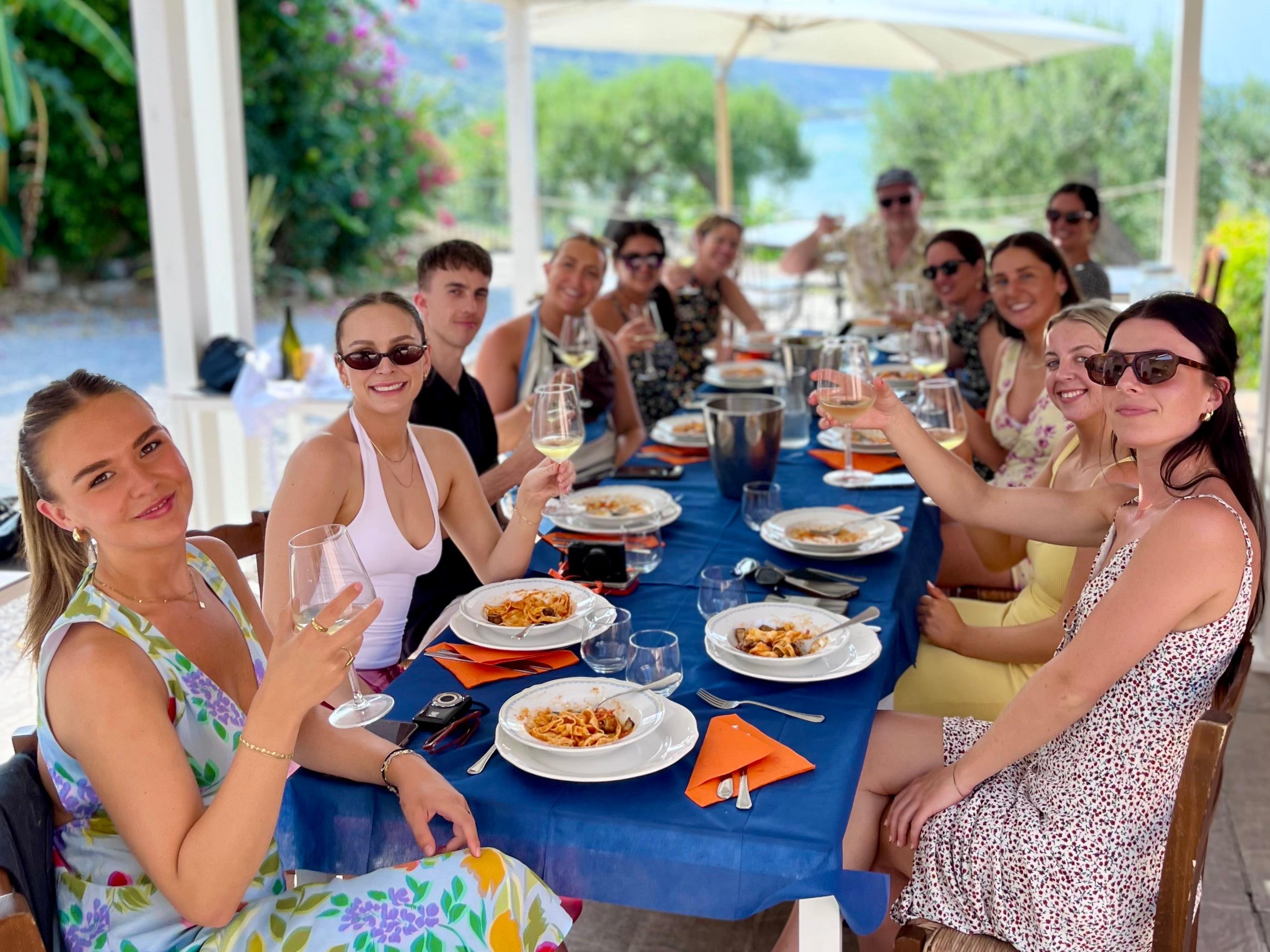 Sicilian Pasta & Wine Workshop at Sea Villa Cefalù