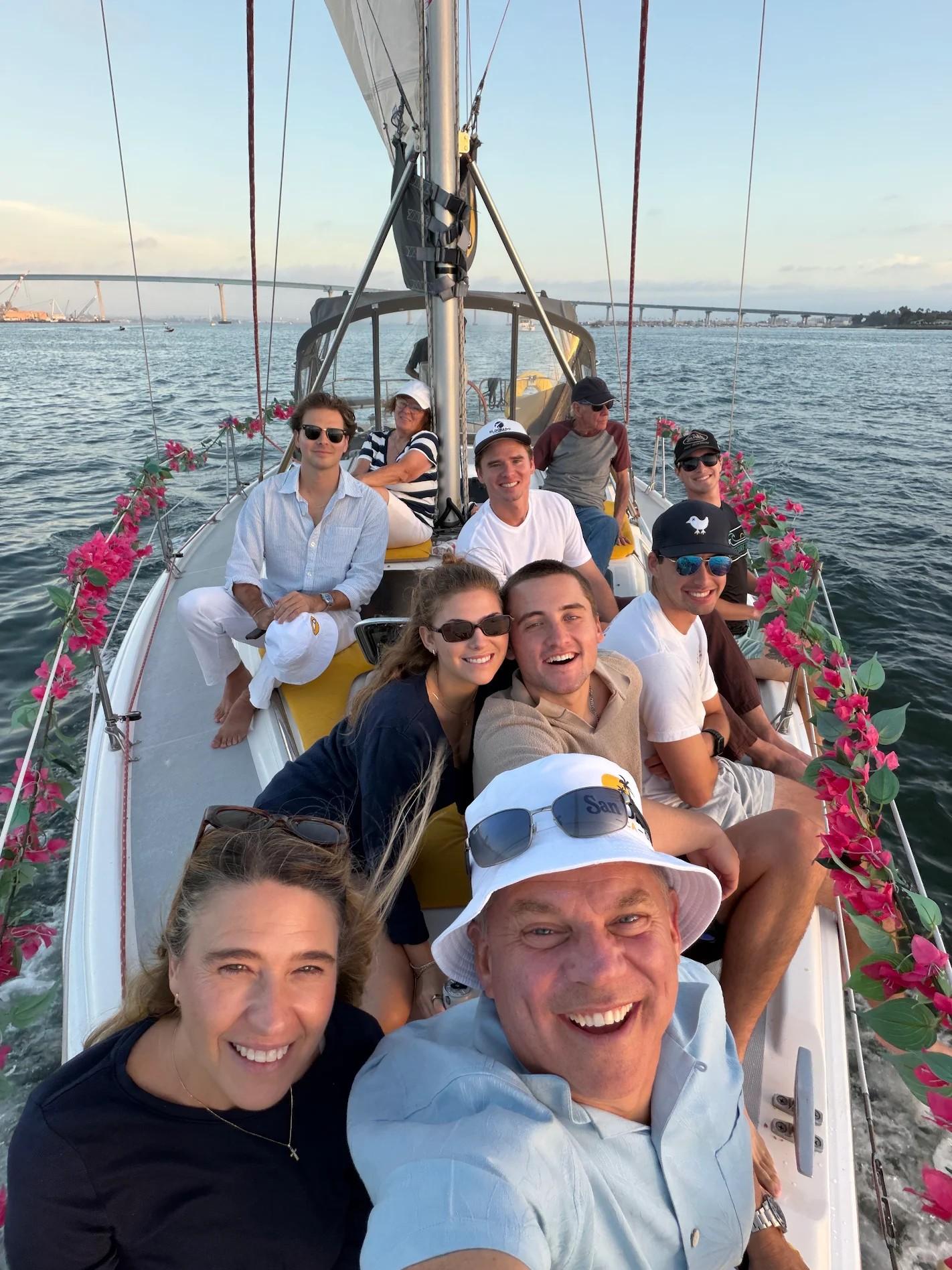 San Diego: Private Sunset Sailing Tour for up to 12 Guests