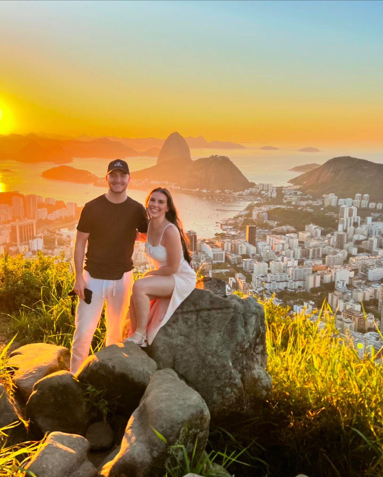 Rio Sunrise: Christ the Redeemer & Dona Marta Lookout
