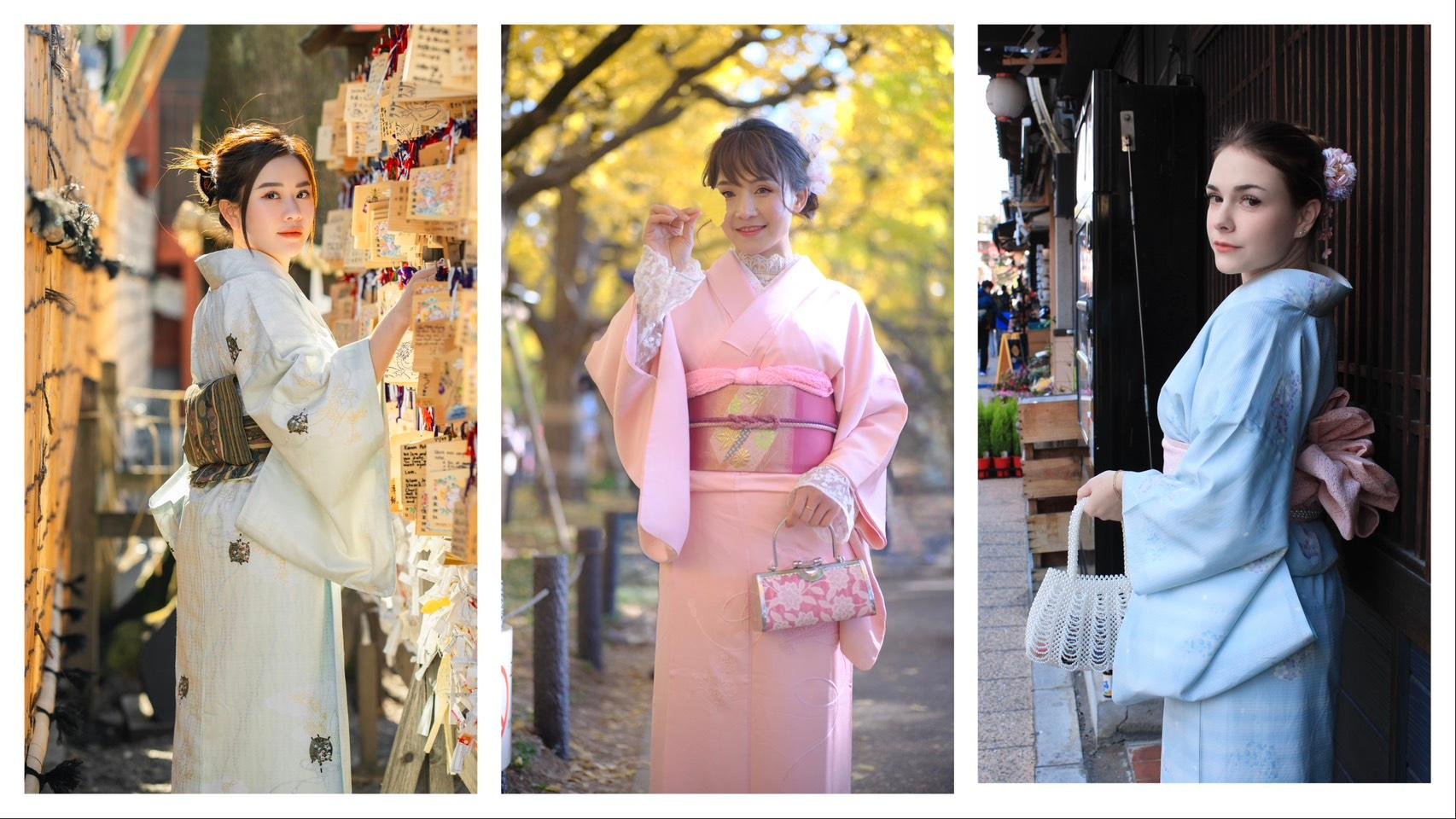 Asakusa Kimono Rental with Styling & Tea Ceremony