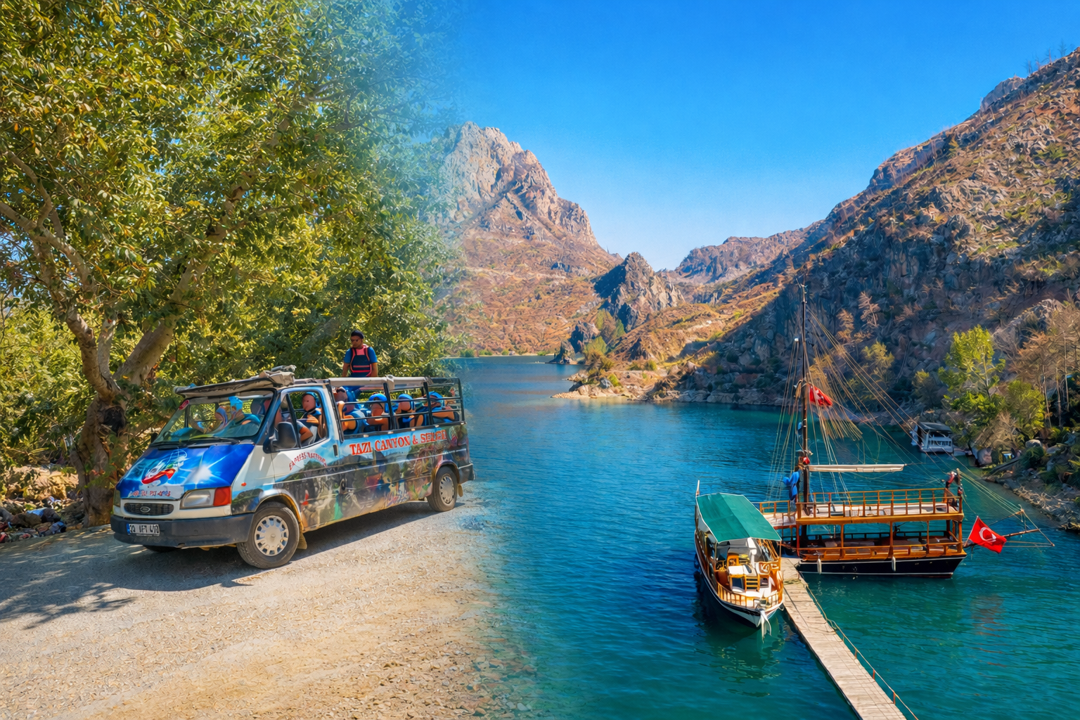 Green Canyon Boat Cruise & Taurus Mountains Safari