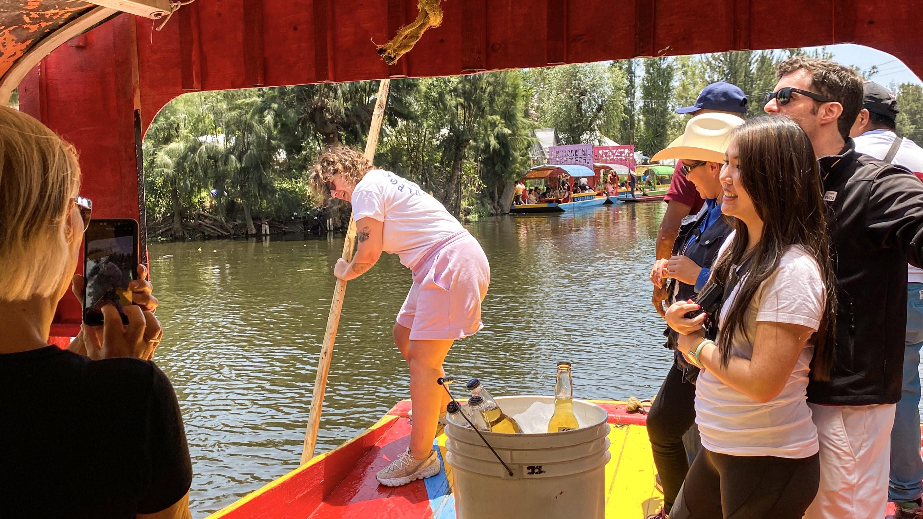 Xochimilco Trajinera Canal Party with Mariachi & Drinks