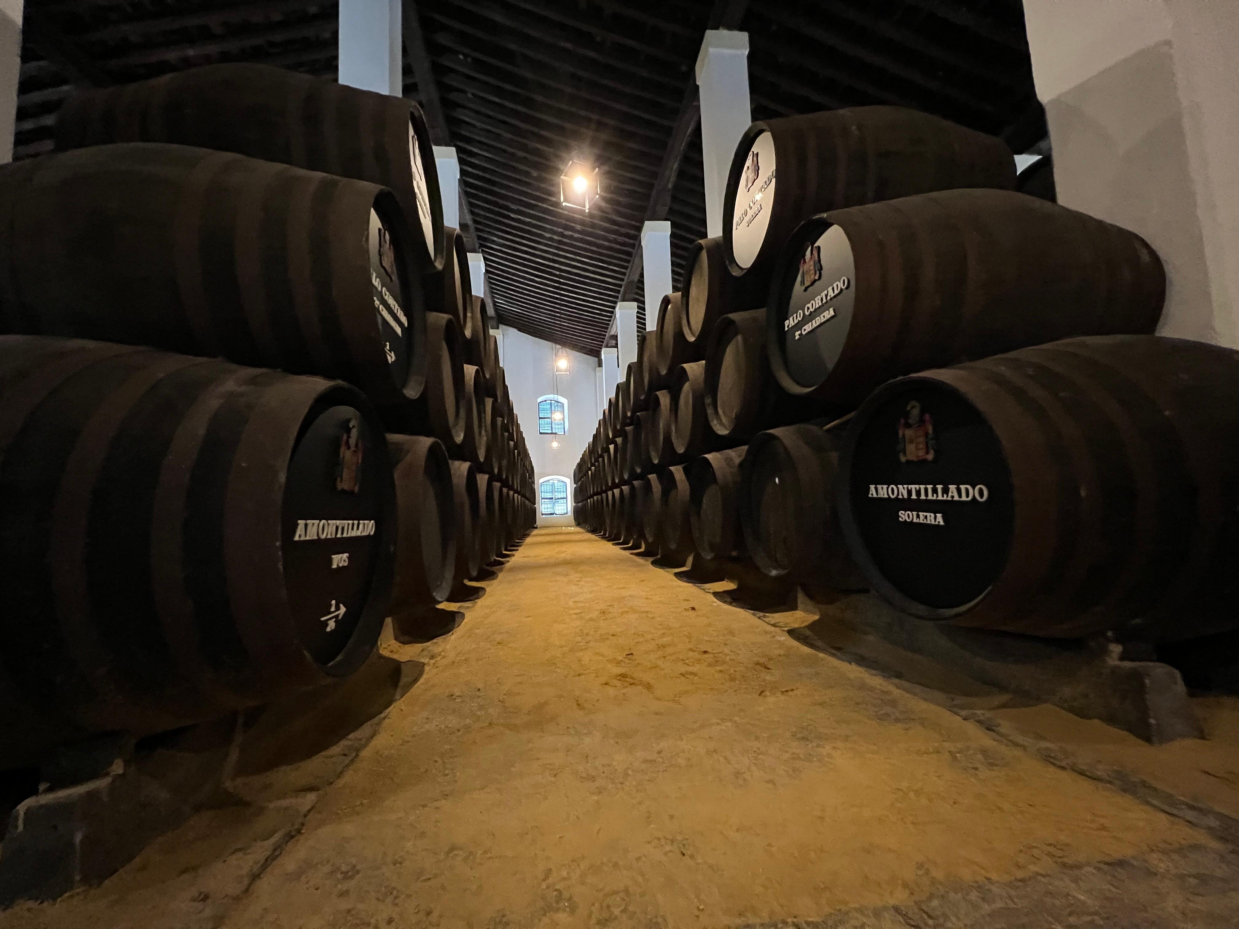 Jerez Winery Tour with Tasting at Cayetano del Pino