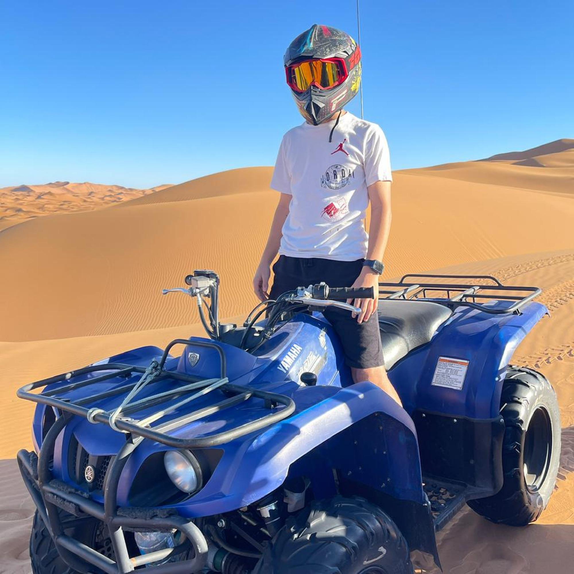 Merzouga Sahara Quad Bike Safari & Sandboarding