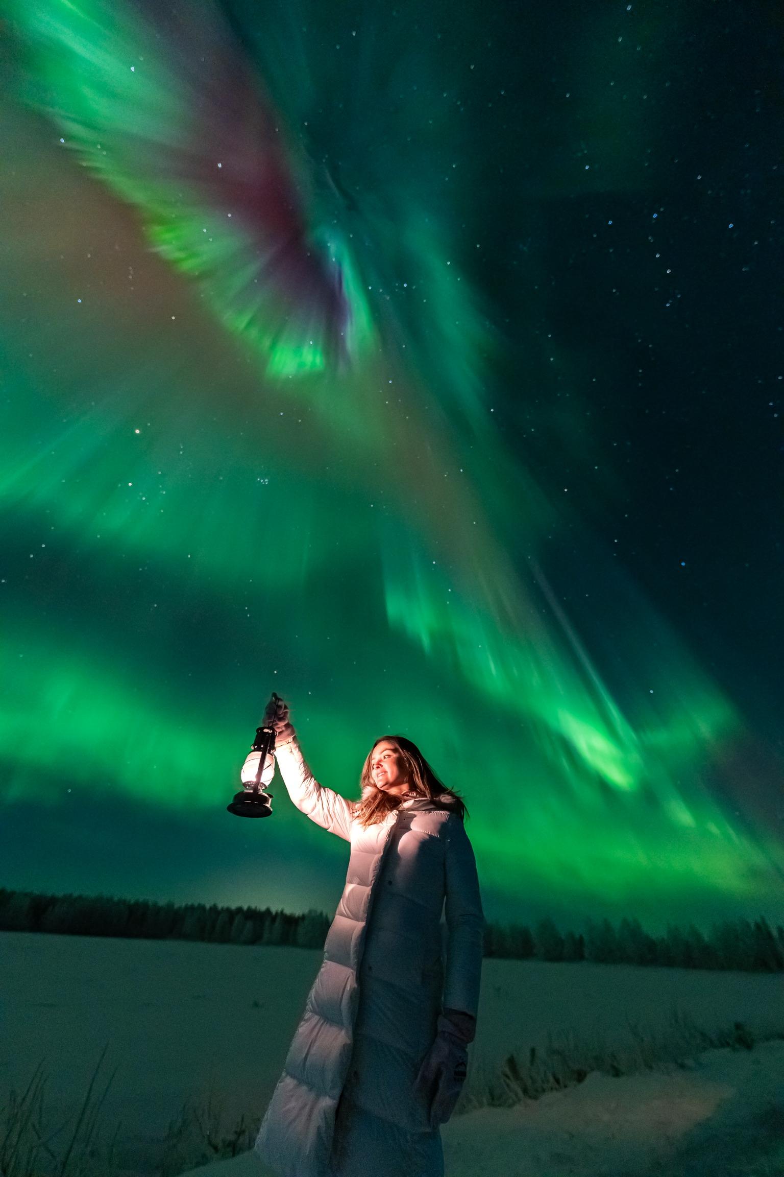 Rovaniemi Aurora Hunt: 200km Chase + Money-Back Guarantee