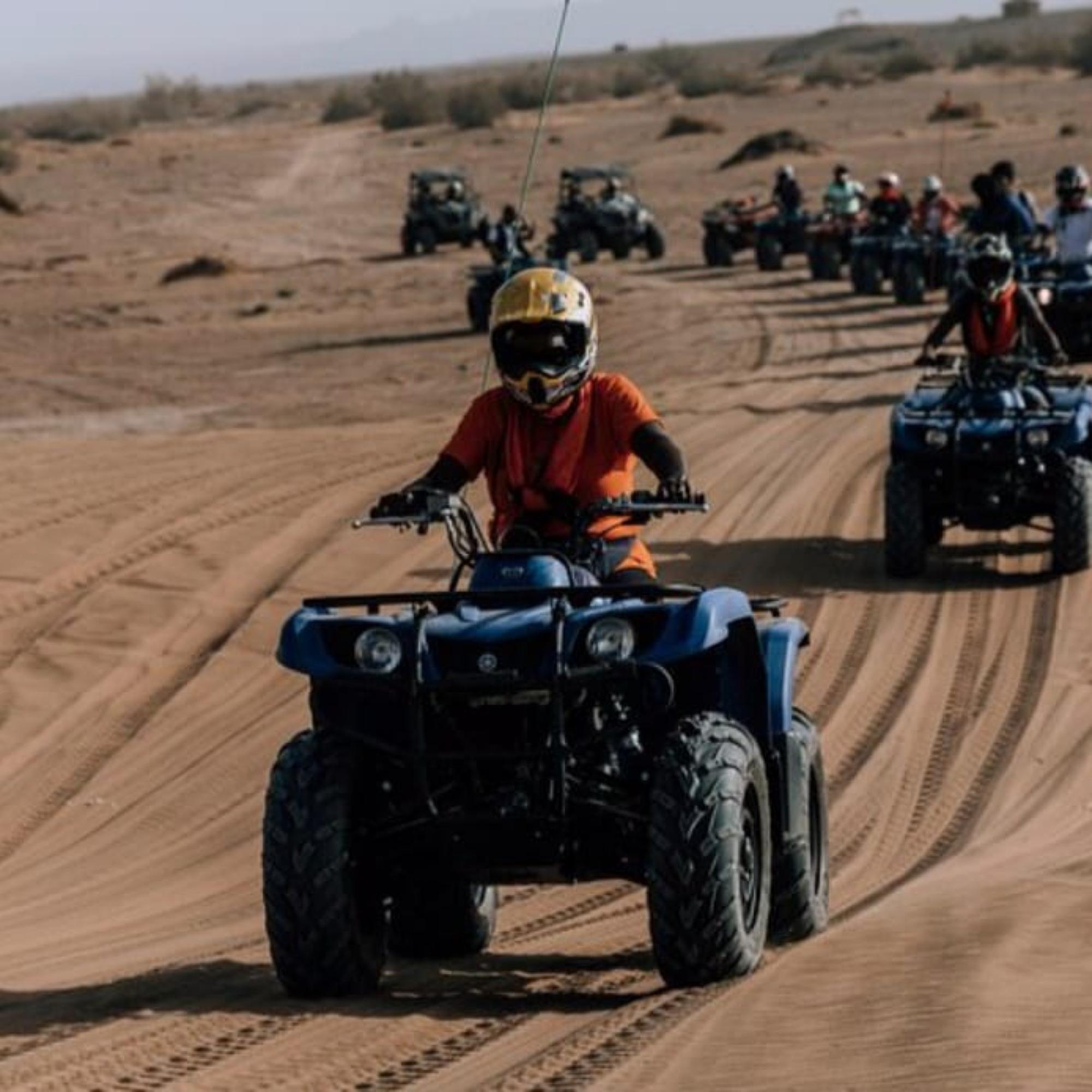 Merzouga Sahara Quad Bike Safari & Sandboarding