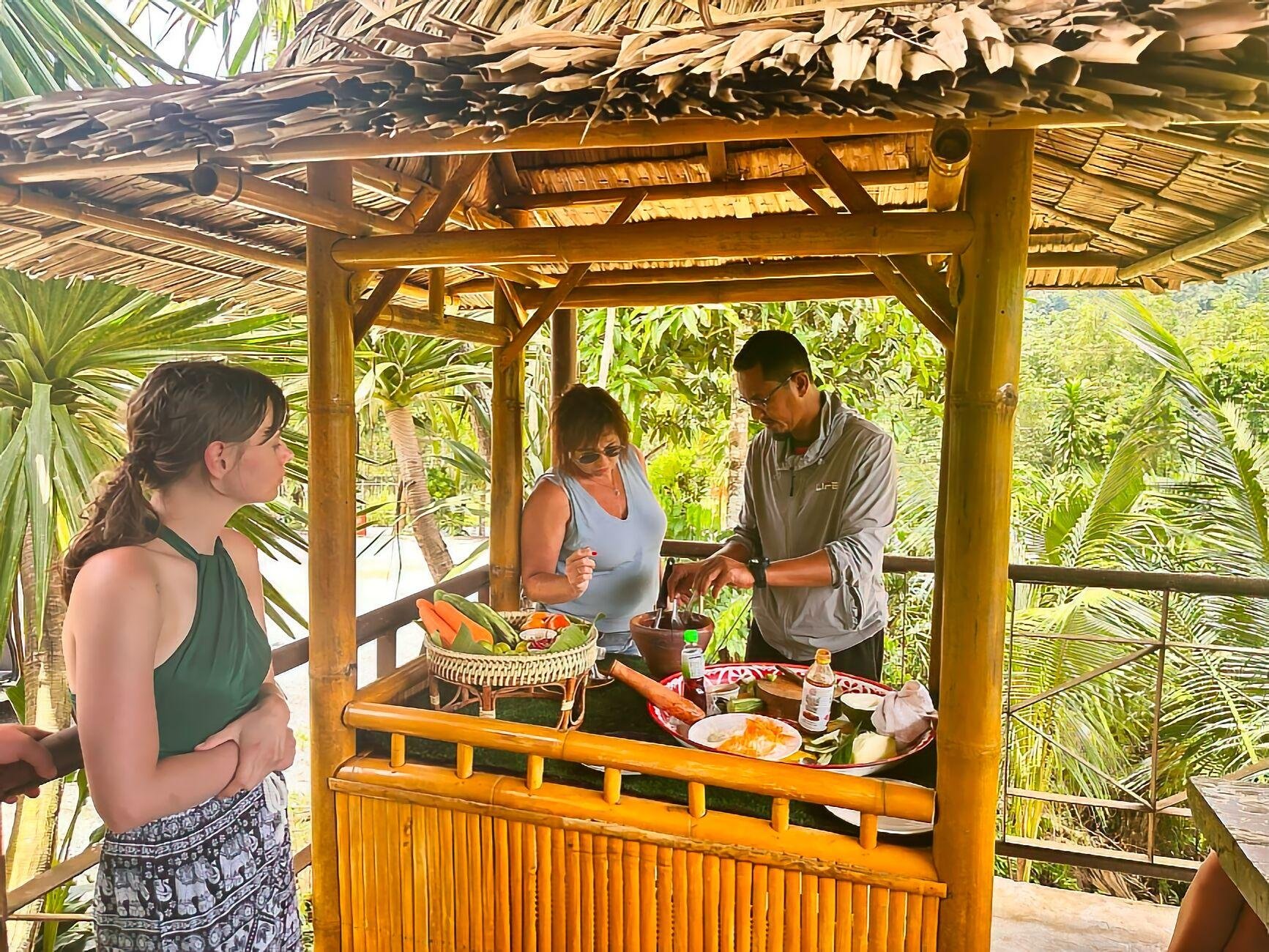 Khao Sok Elephant Rescue & Bamboo River Raft from Krabi